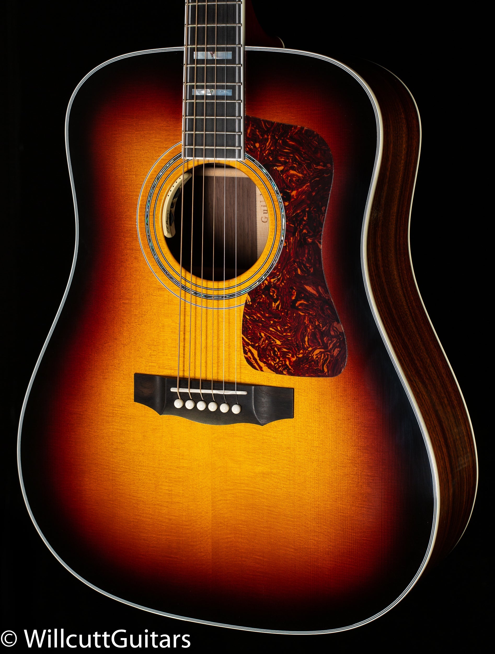 Guild D-55E Antique Burst (942)