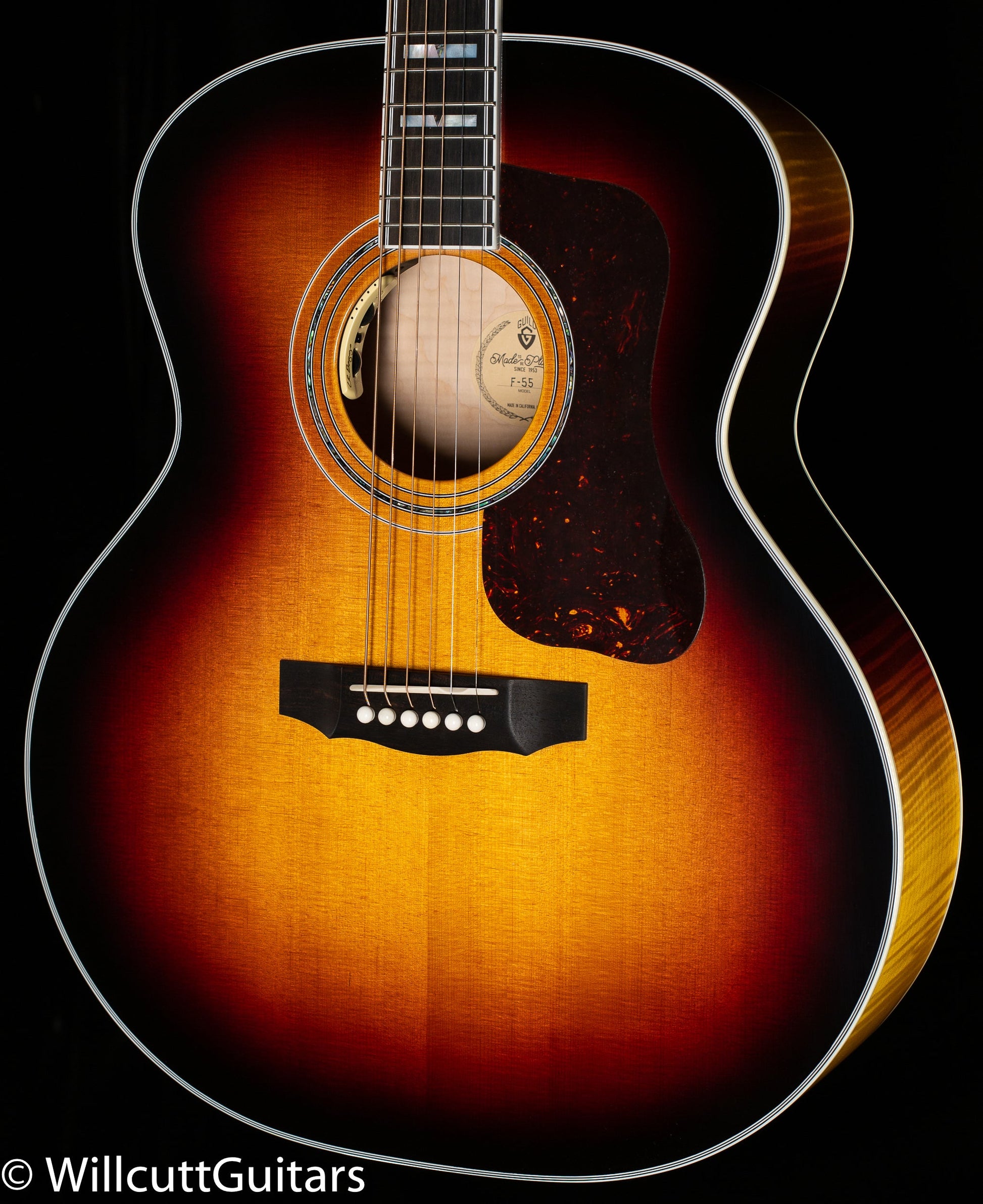 Guild F-55E Maple Antique Burst (796)
