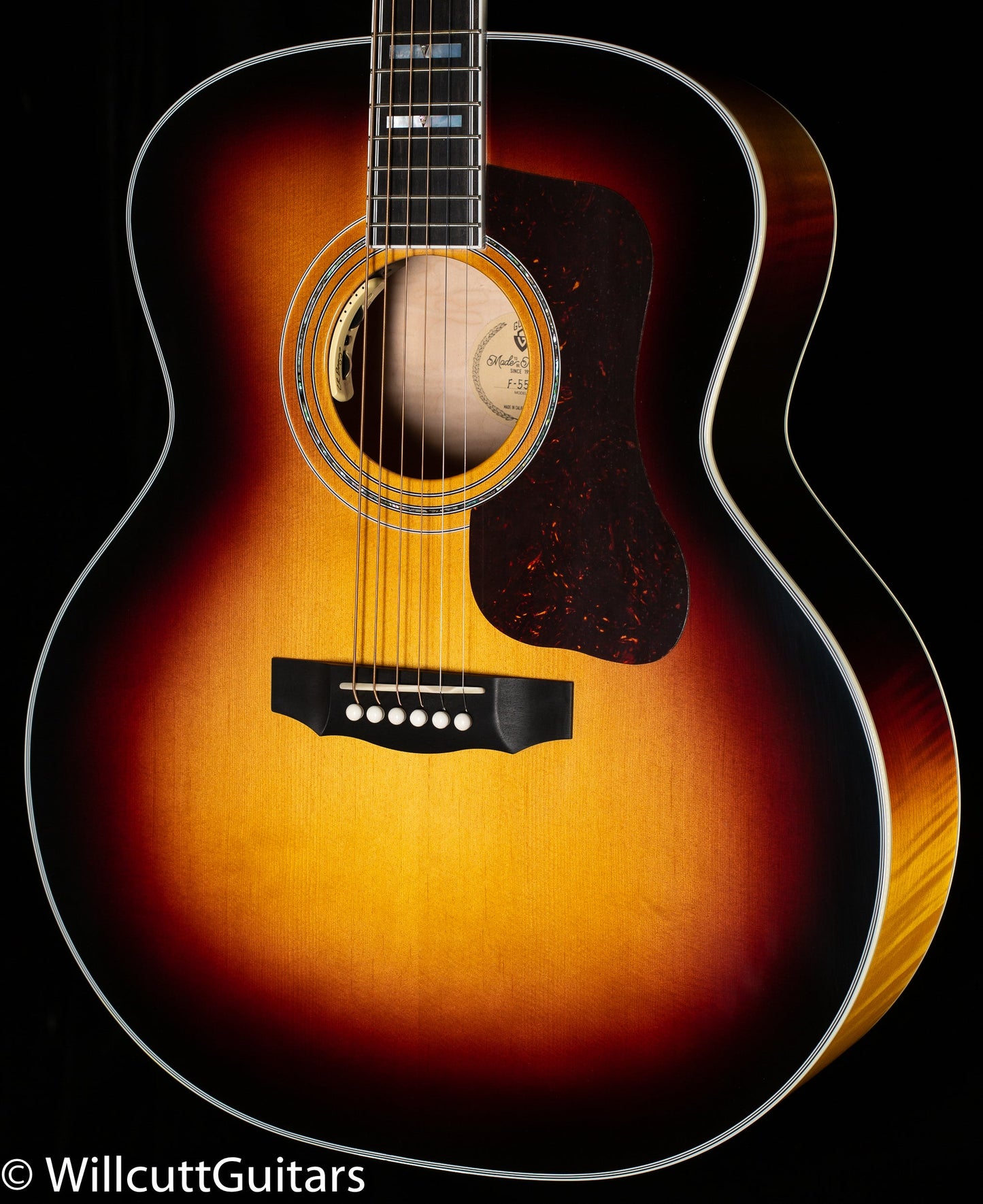 Guild F-55E Maple Antique Burst (802)