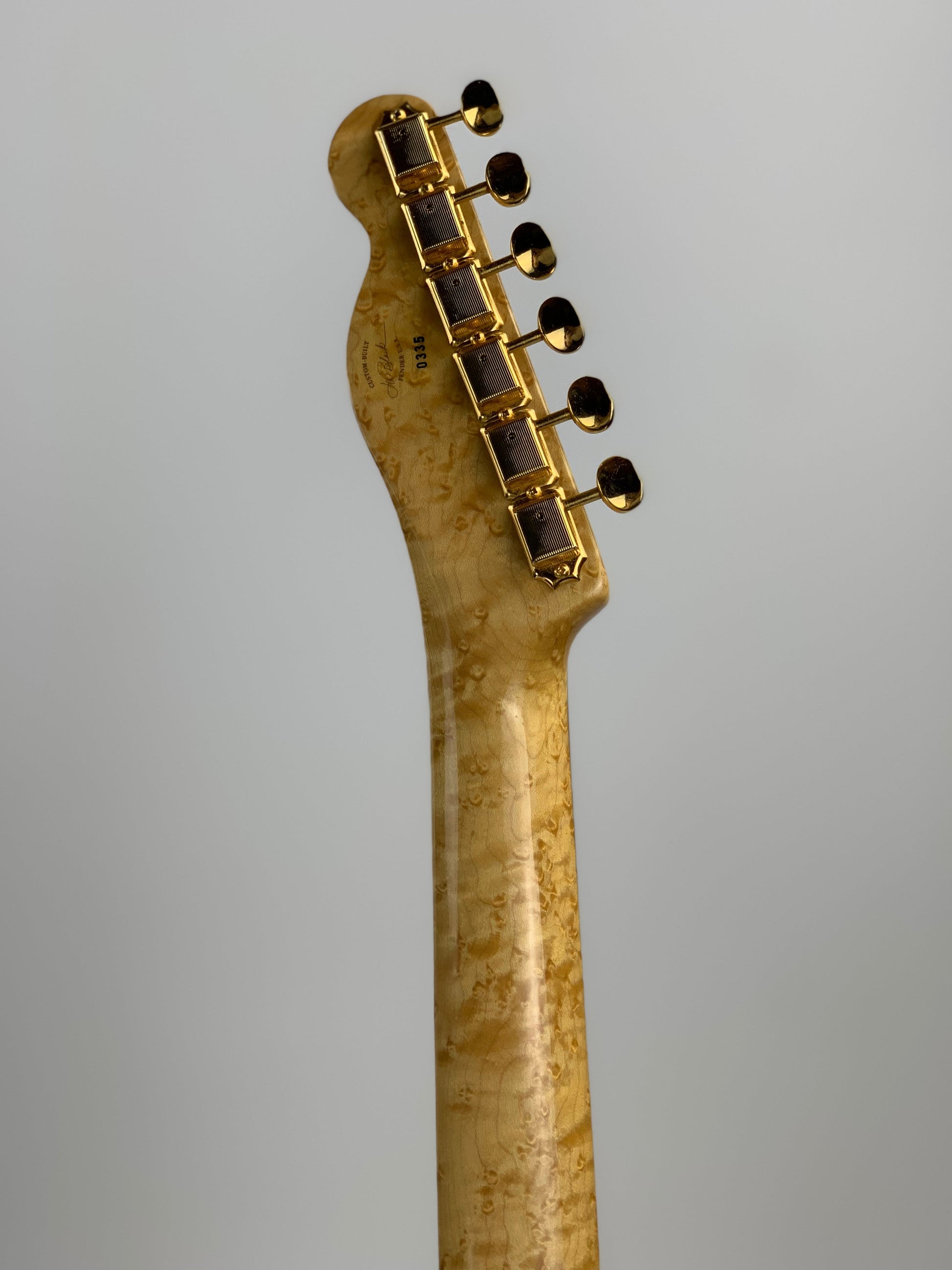 1992 Fender Custom Shop Masterbuilt J.W. Black Telecaster Custom Flametop | Left-Handed Strung Righty