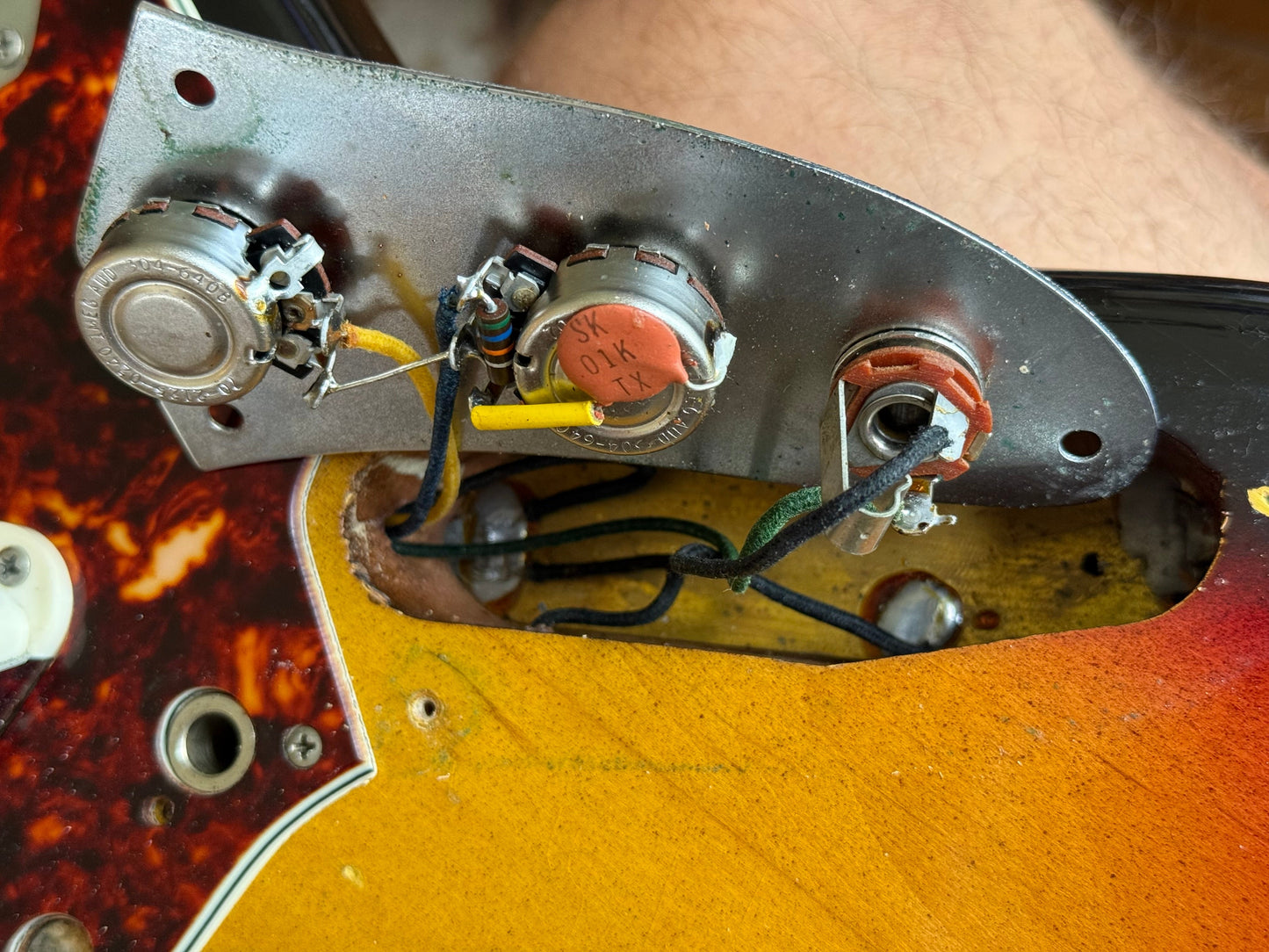 1963 Fender Jaguar Sunburst w Original Case | Pre-CBS Offset CLEAN Vintage Guitar
