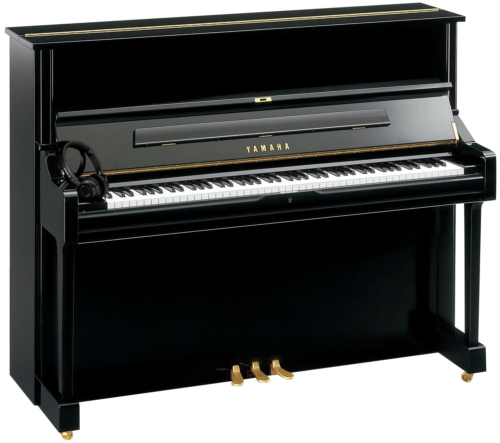 Yamaha DU1ENST PE U1 Enspire Disklavier upright 48" player piano
