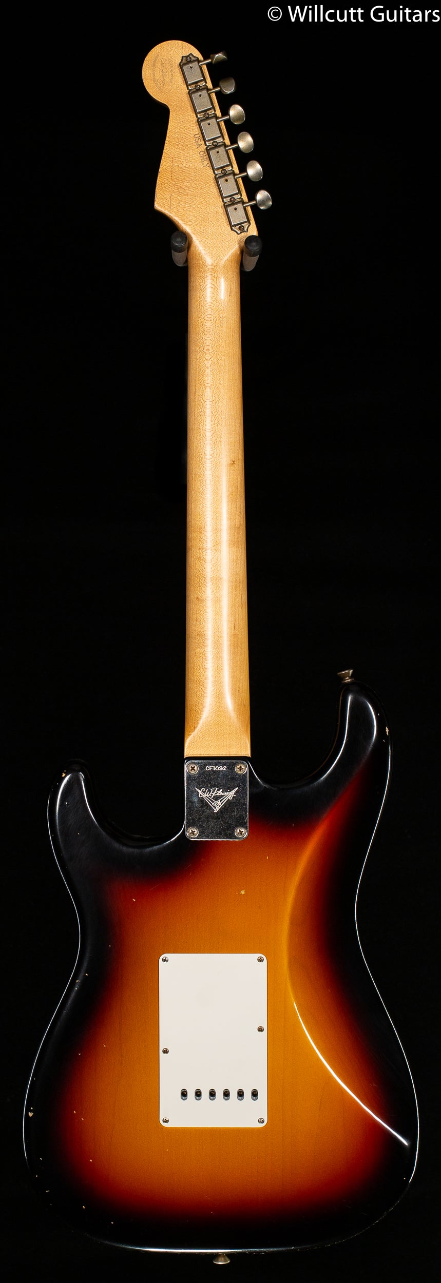 Fender Custom Shop Masterbuilt Chris Fleming 1959 Strat Journeyman Relic 3-Tone Sunburst Brazilian Rosewood