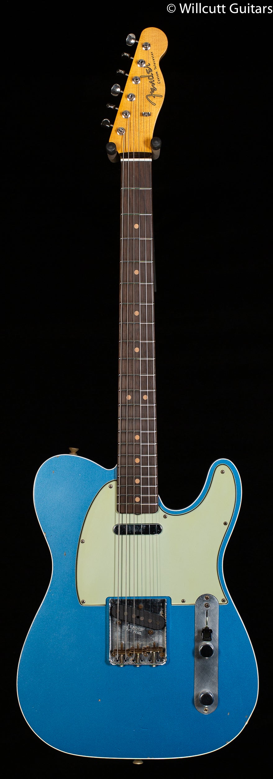 Fender Custom Shop Masterbuilt Chris Fleming '59 Telecaster Custom Journeyman Lake Placid Blue Brazilian Rosewood