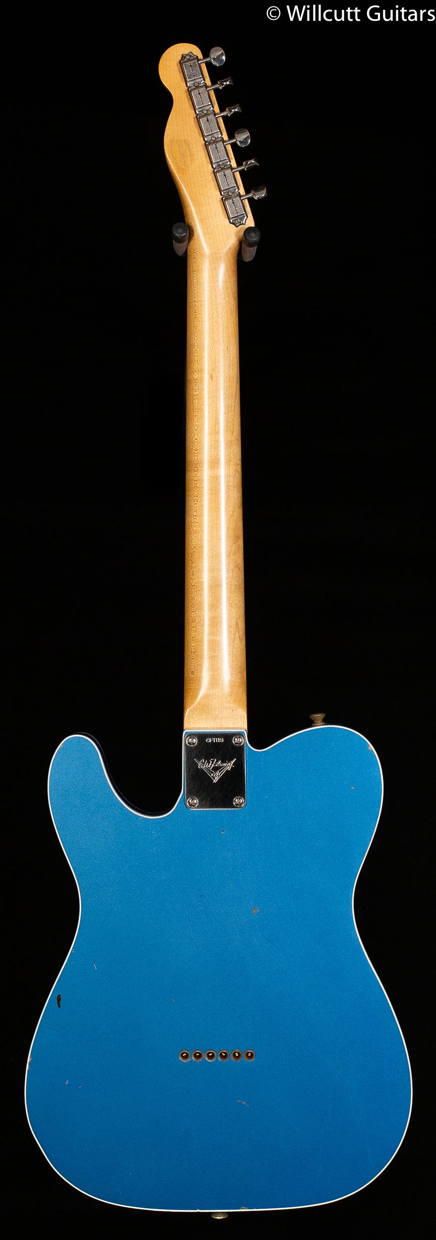Fender Custom Shop Masterbuilt Chris Fleming '59 Telecaster Custom Journeyman Lake Placid Blue Brazilian Rosewood