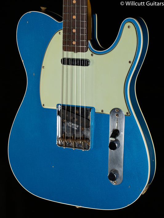 Fender Custom Shop Masterbuilt Chris Fleming '59 Telecaster Custom Journeyman Lake Placid Blue Brazilian Rosewood
