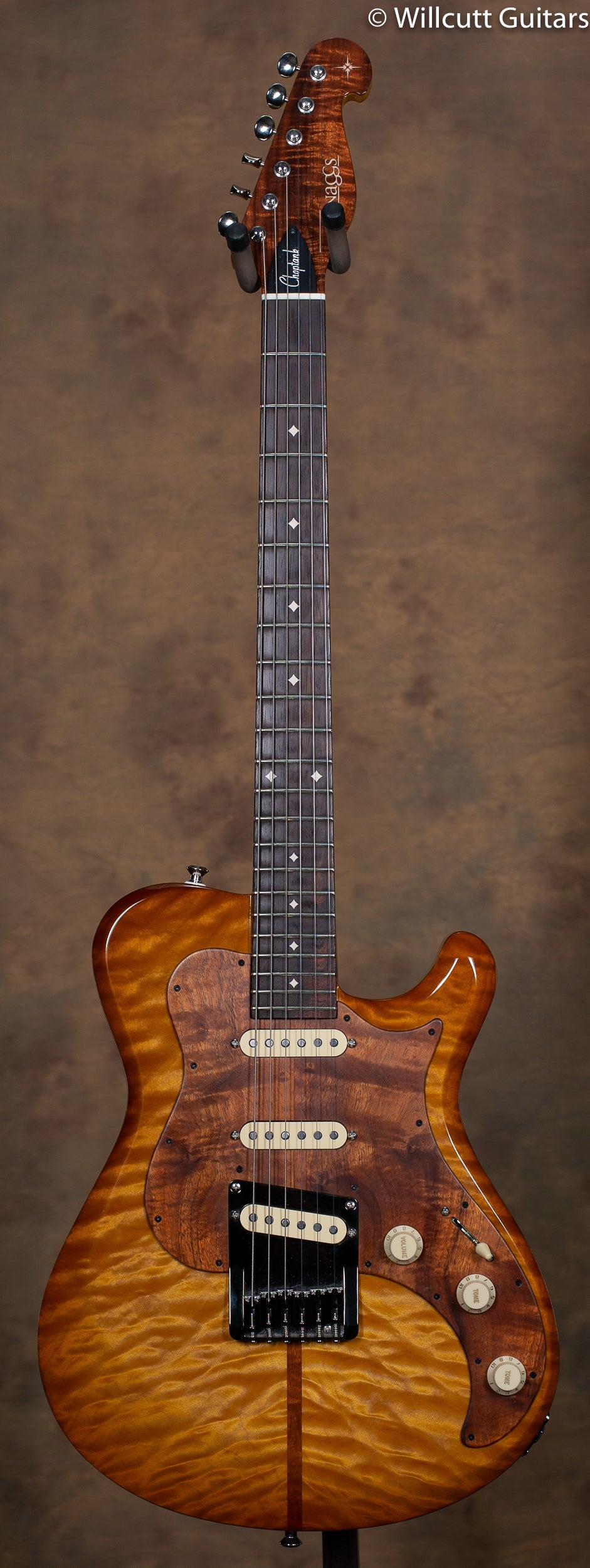Knaggs Choptank Honey Burst Tier 1 Quilt Brazilian Rosewood