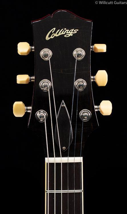 Collings City Limits Dark Cherry Sunburst Aged Throbaks (964)