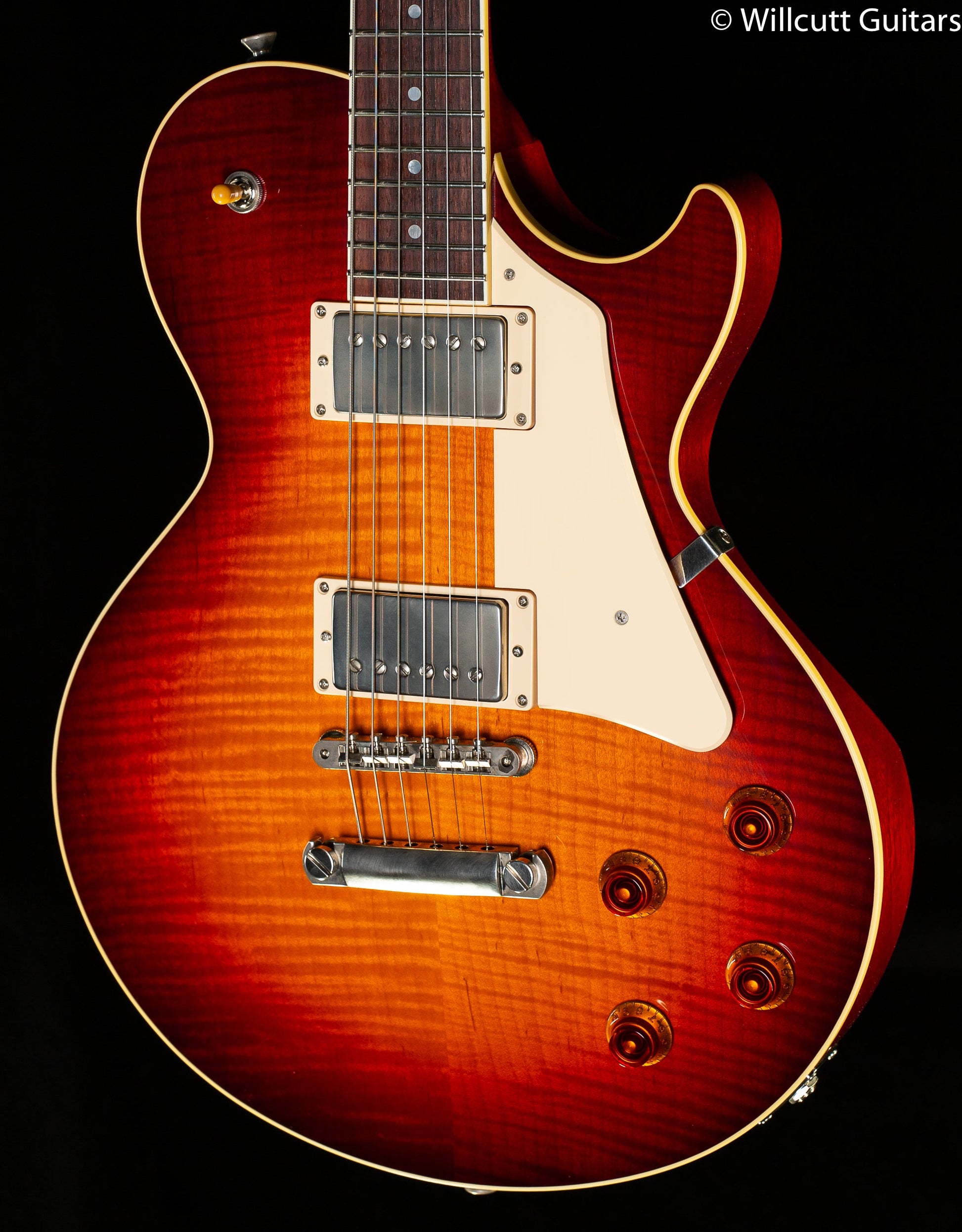 Collings City Limits Dark Cherry Sunburst, Aged, Throbaks (469)