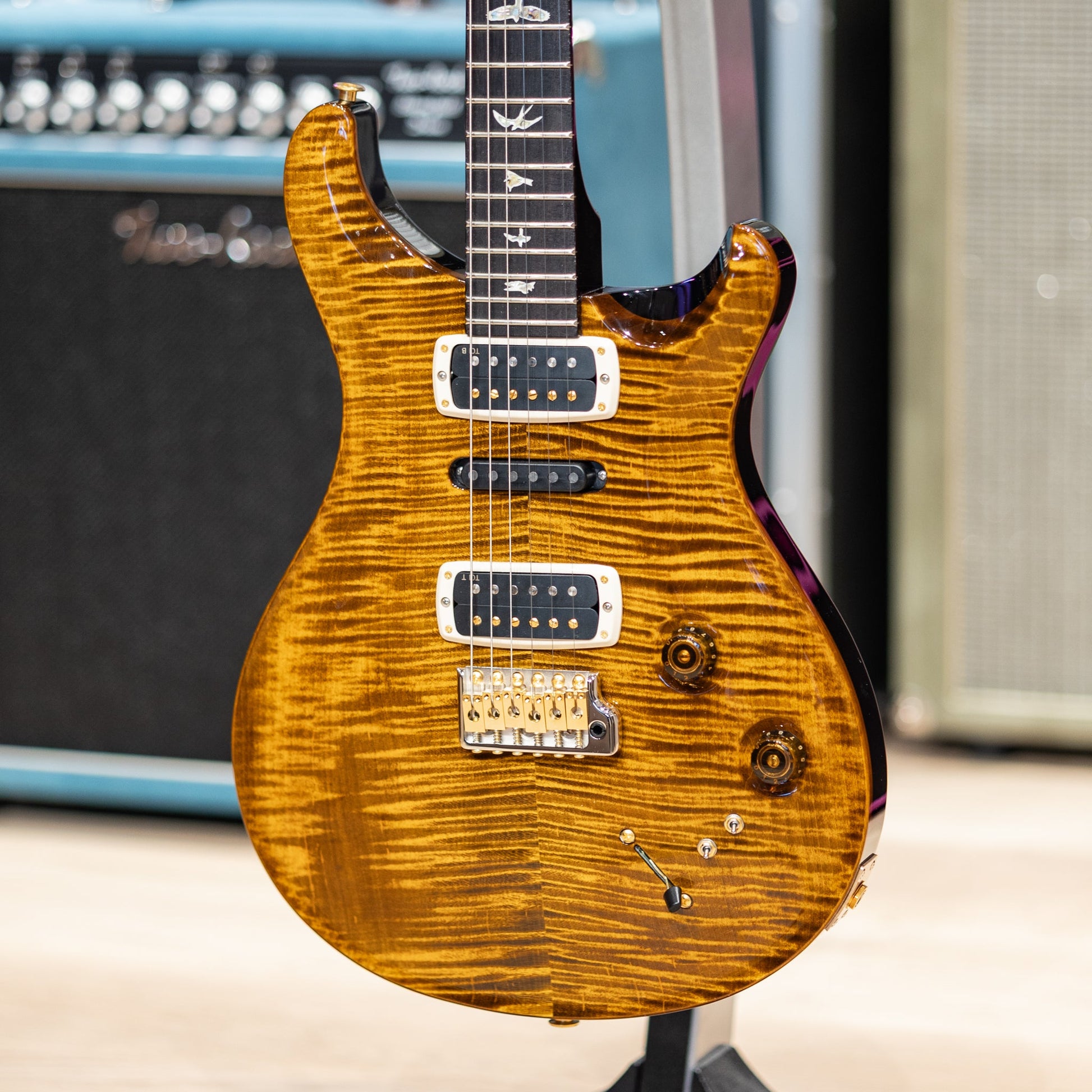 PRS Modern Eagle V 10-Top - Tiger's Eye