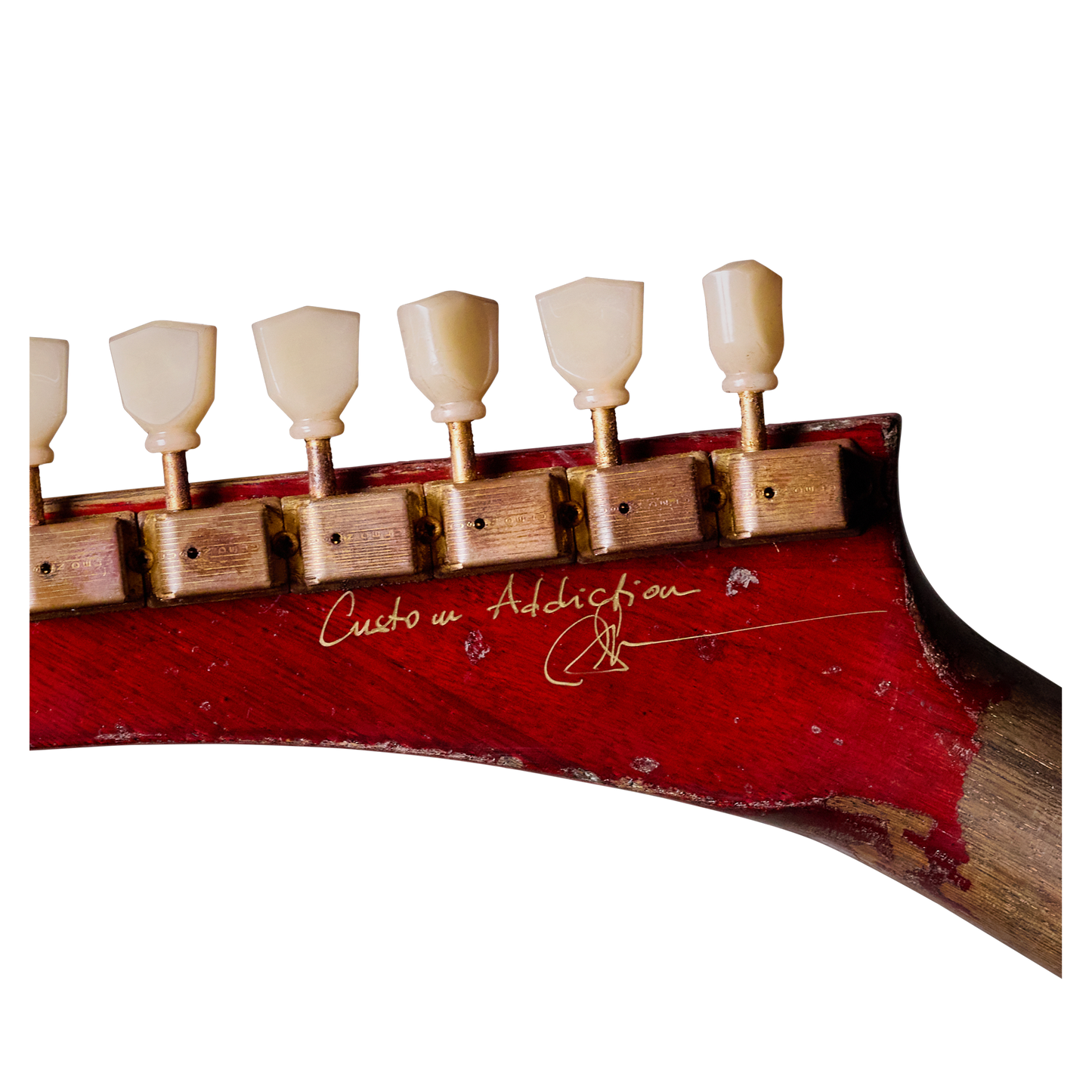 Gibson Custom Leo Scala Custom Addiction Explorer, Dark Cherry