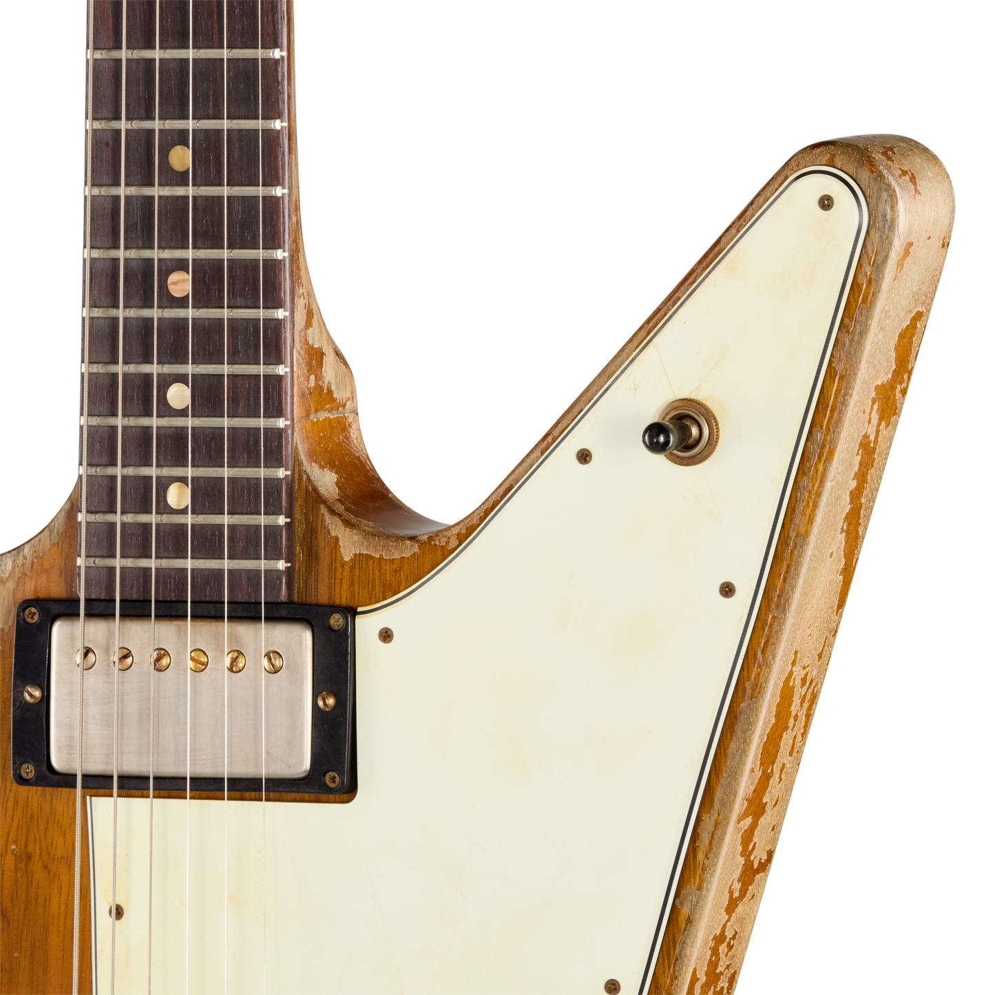 Gibson Custom Leo Scala Dark Addiction Explorer, Natural