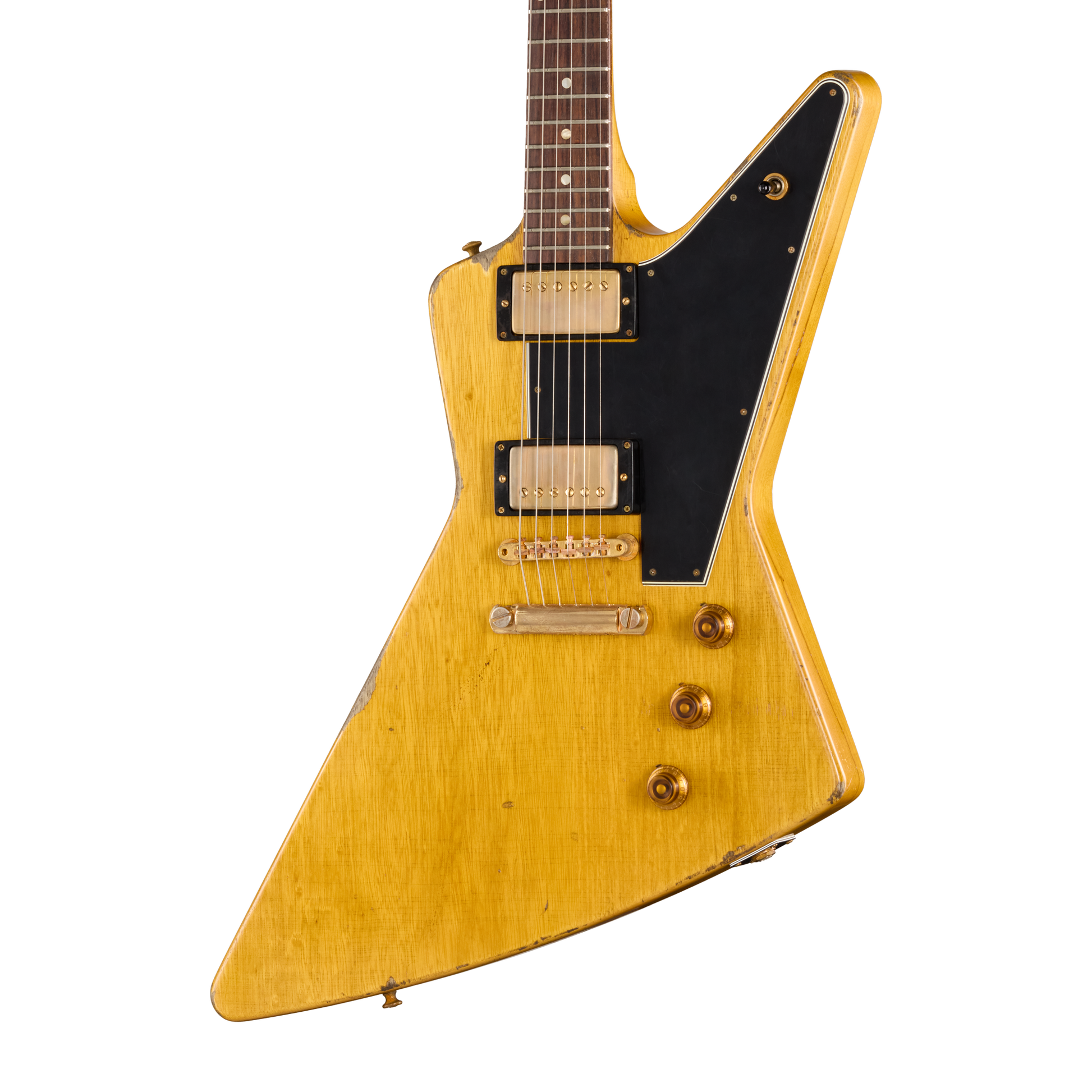 Gibson Custom Leo Scala Heavy Addiction Explorer #4, Natural