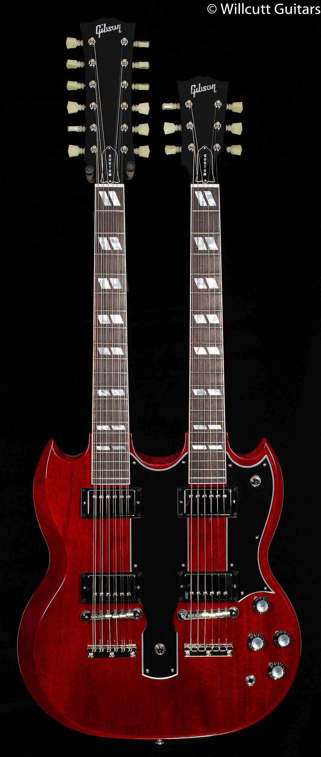 Gibson Custom EDS-1275 Double Neck Cherry Red Gloss