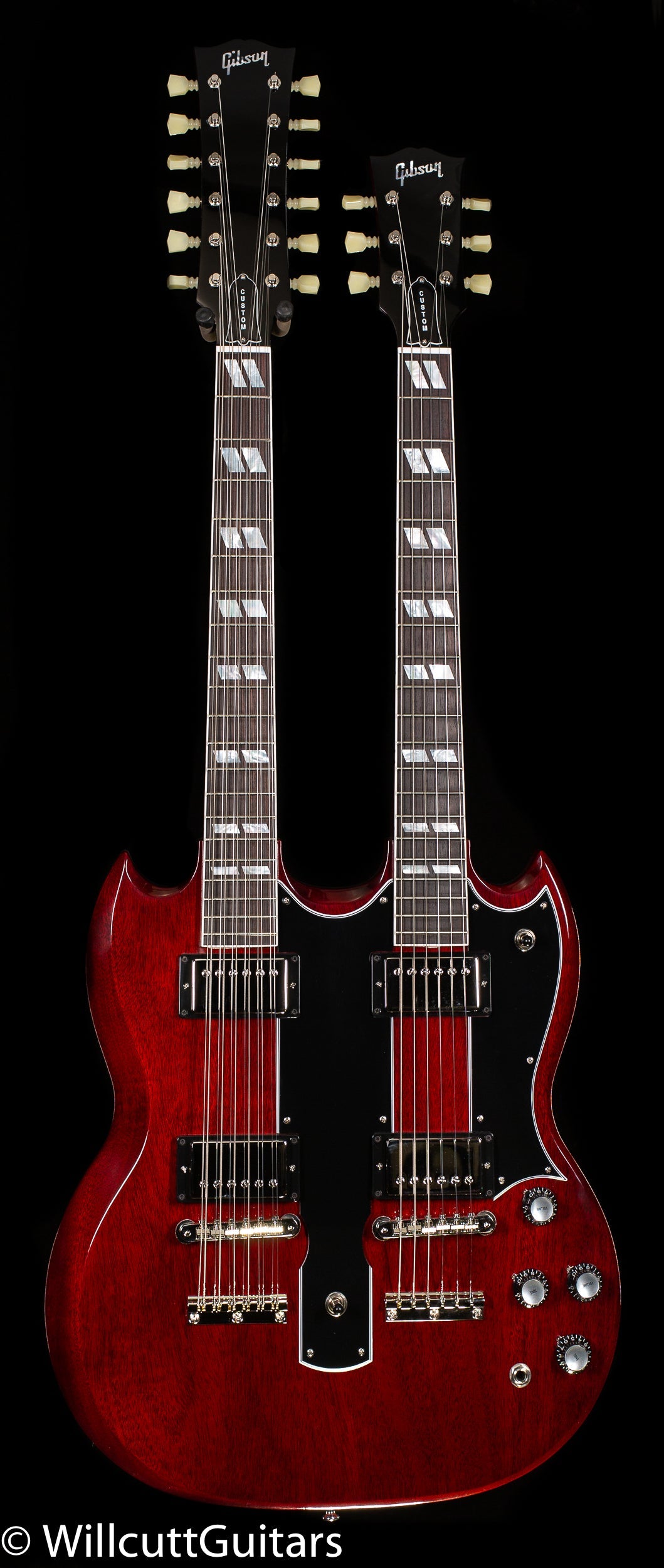 Gibson Custom Shop EDS-1275 Double Neck Cherry Red (036)