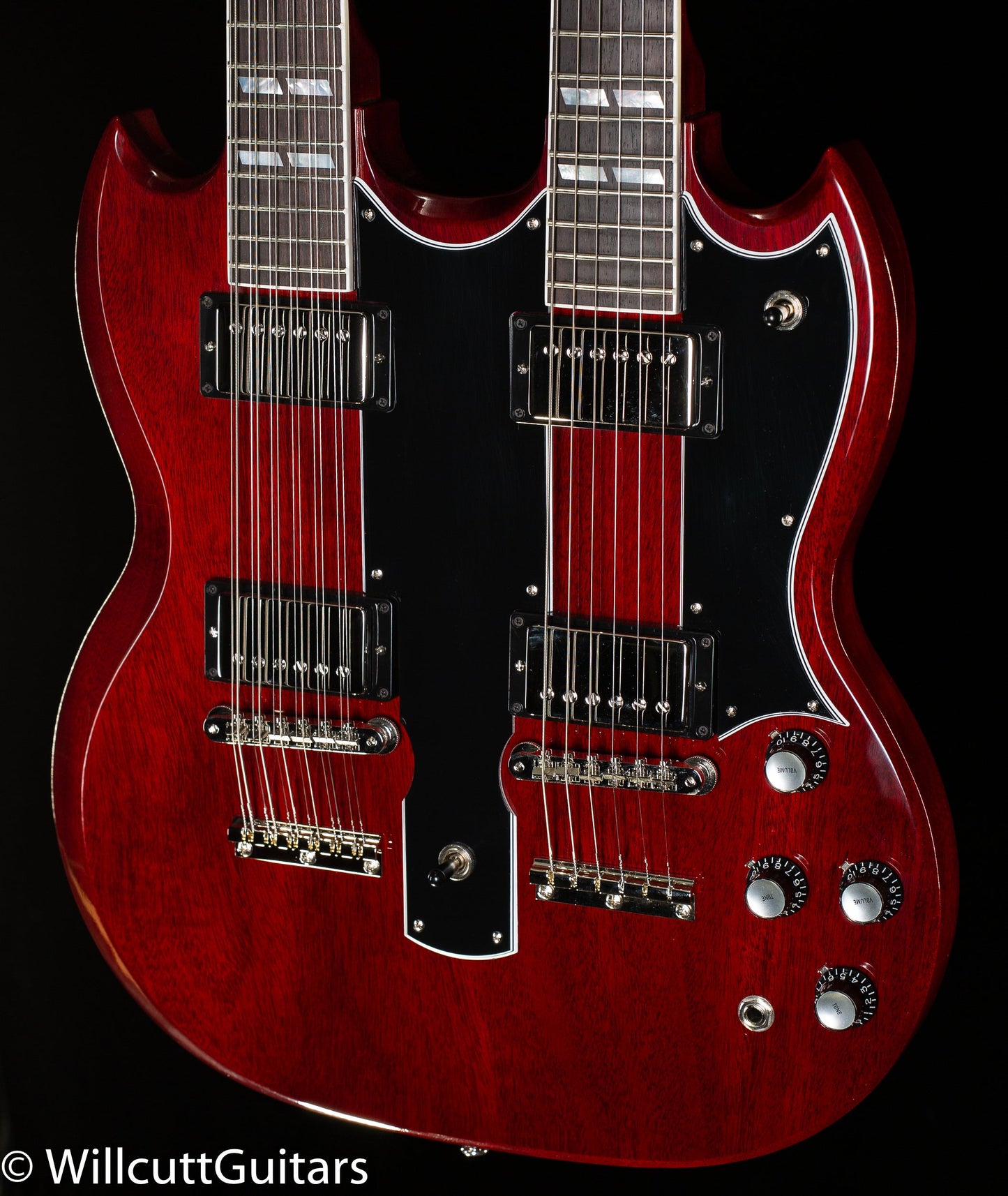 Gibson Custom Shop EDS-1275 Double Neck Cherry Red (036)