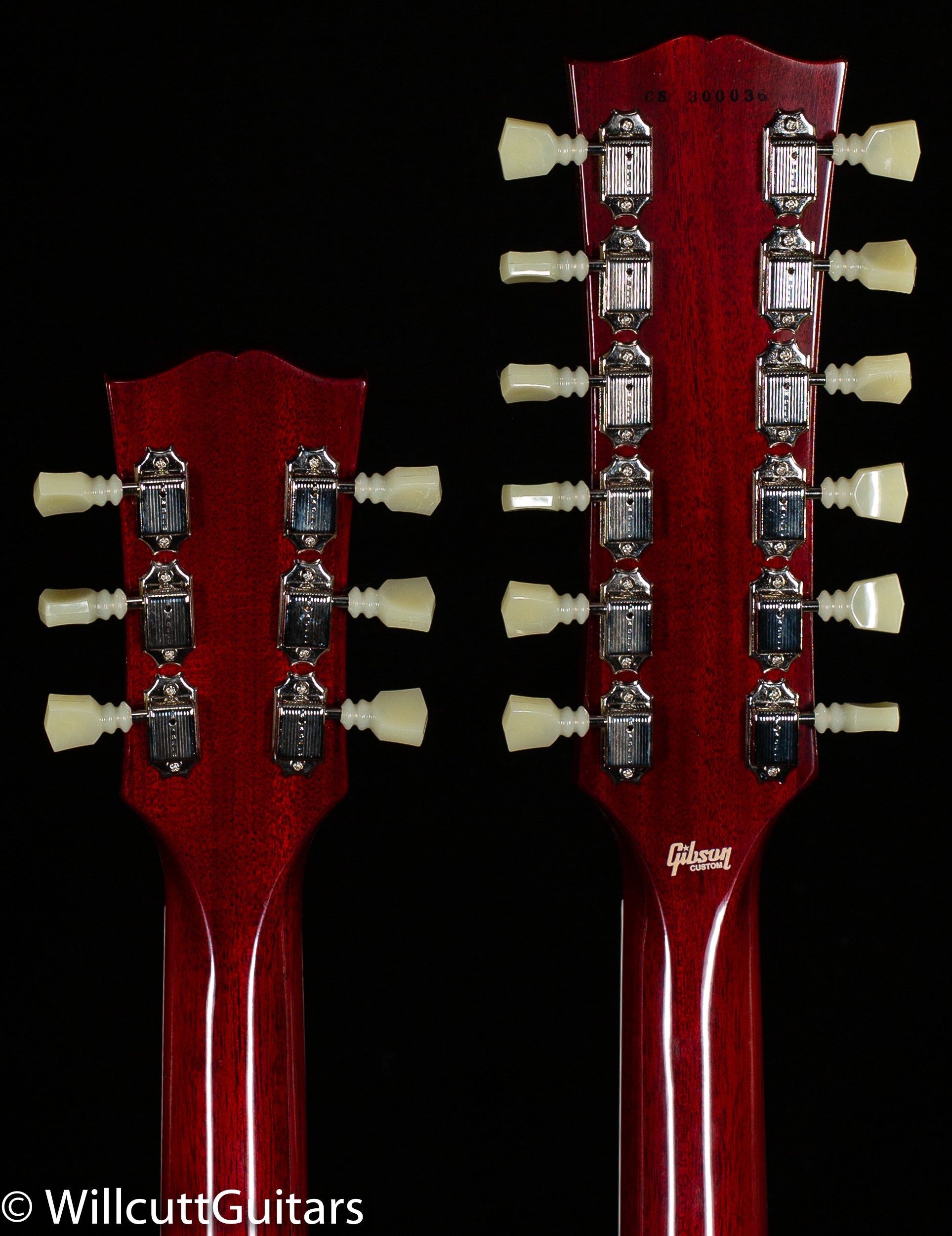 Gibson Custom Shop EDS-1275 Double Neck Cherry Red (036)