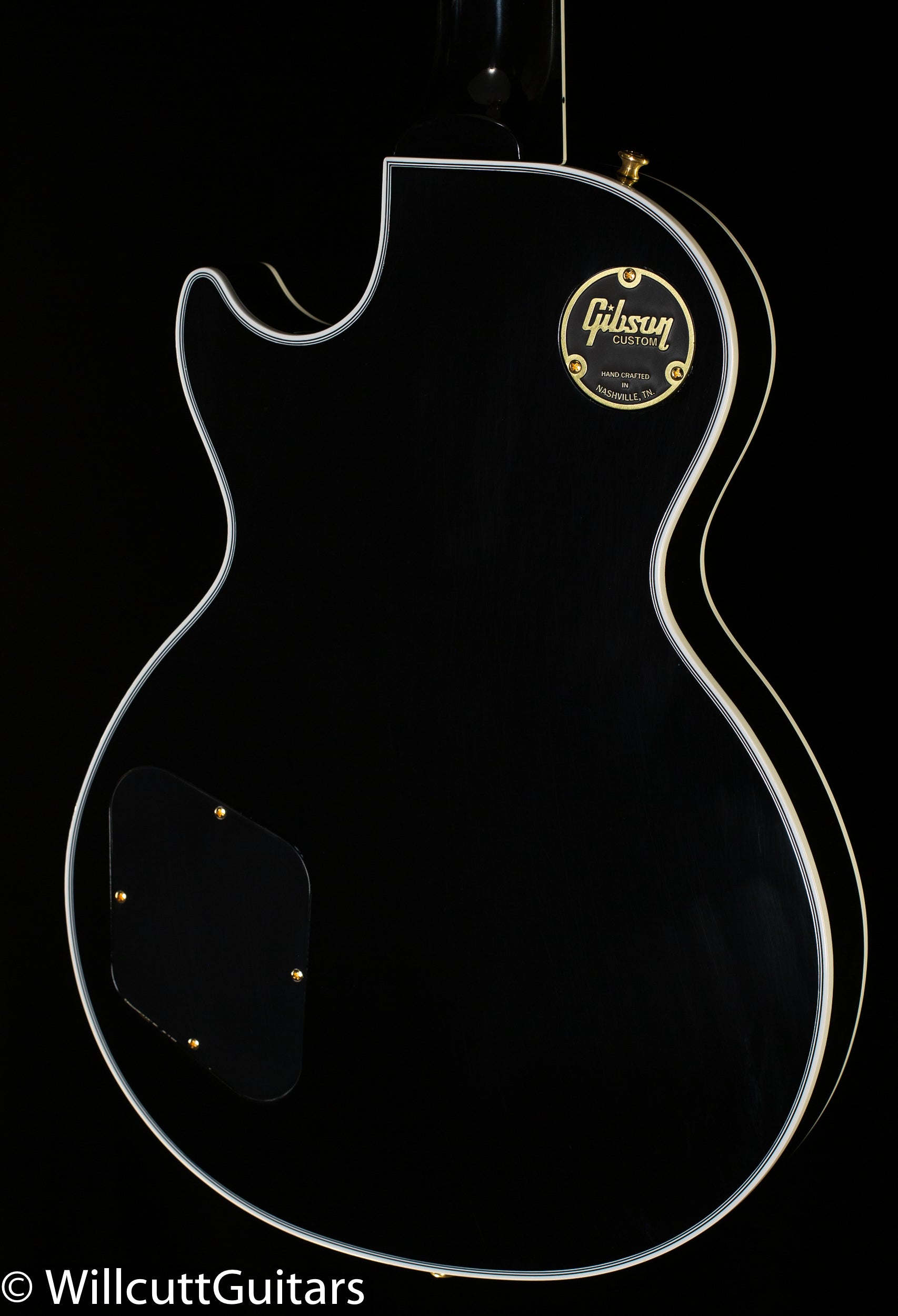 Gibson Custom Shop Les Paul Custom Ebony Fingerboard Gloss Ebony (624)