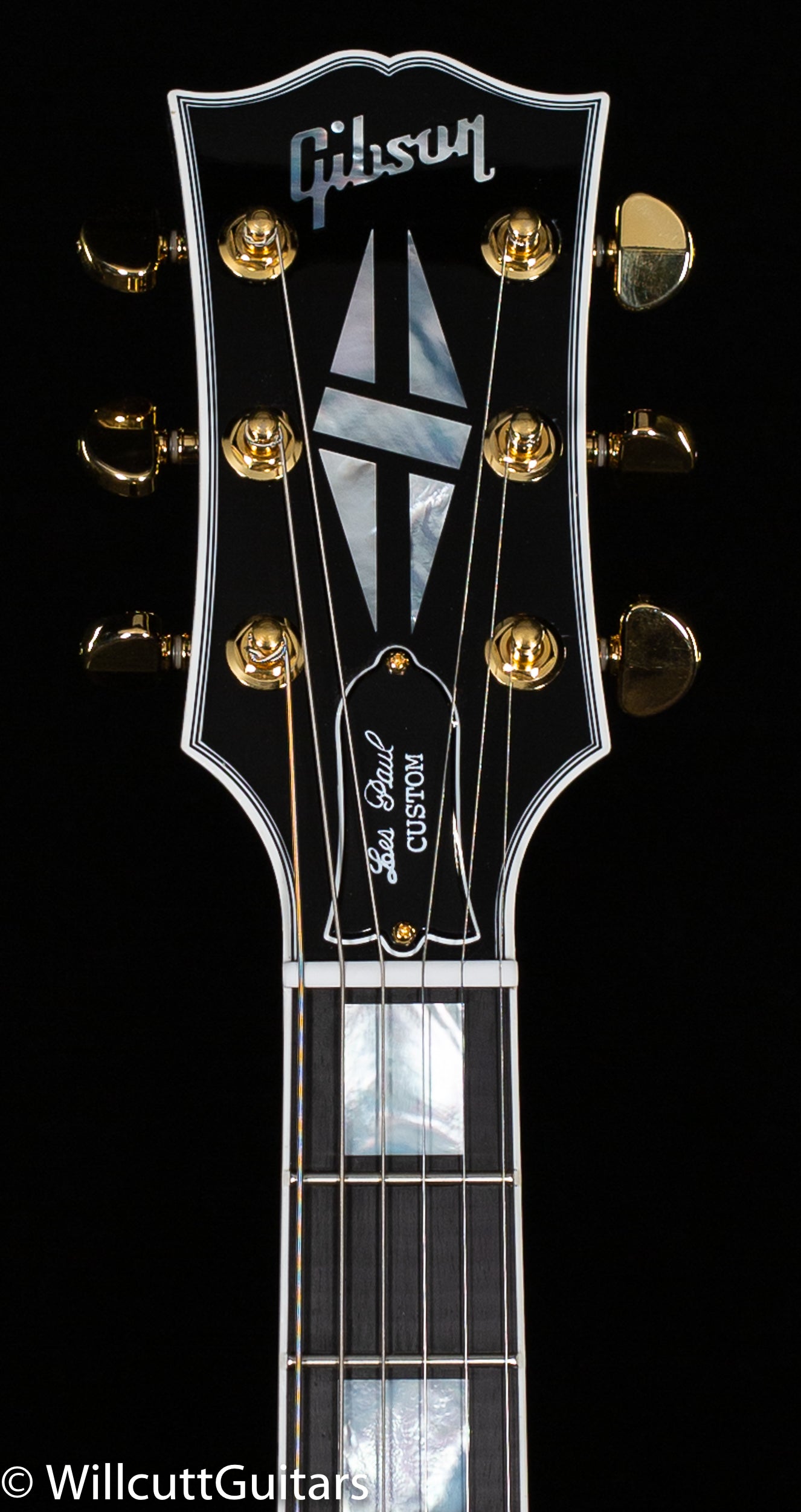 Gibson Custom Shop Les Paul Custom Ebony Fingerboard Gloss Ebony (624)