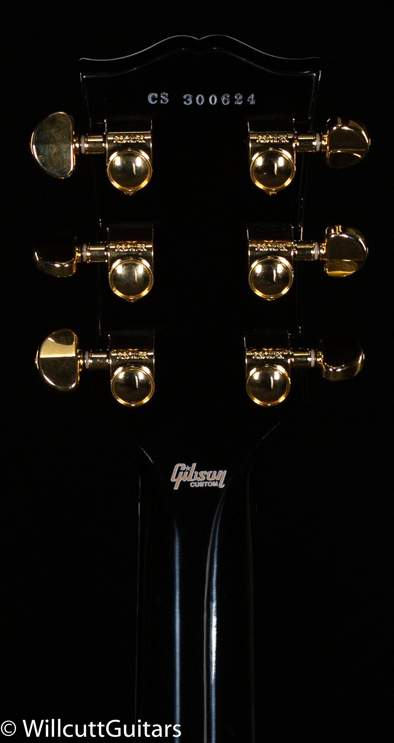 Gibson Custom Shop Les Paul Custom Ebony Fingerboard Gloss Ebony (624)