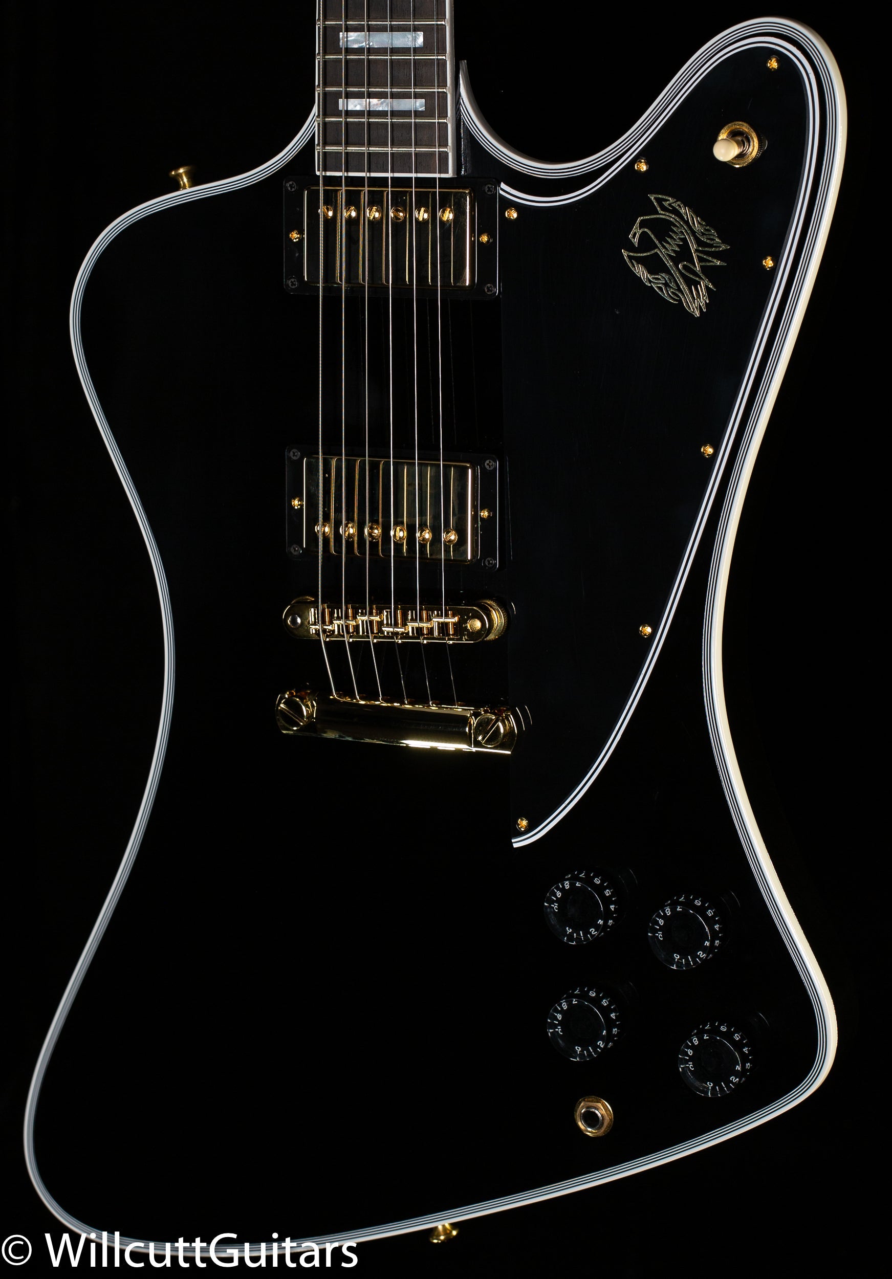 Gibson Firebird Custom w/ Ebony Fingerboard Gloss Ebony (312)