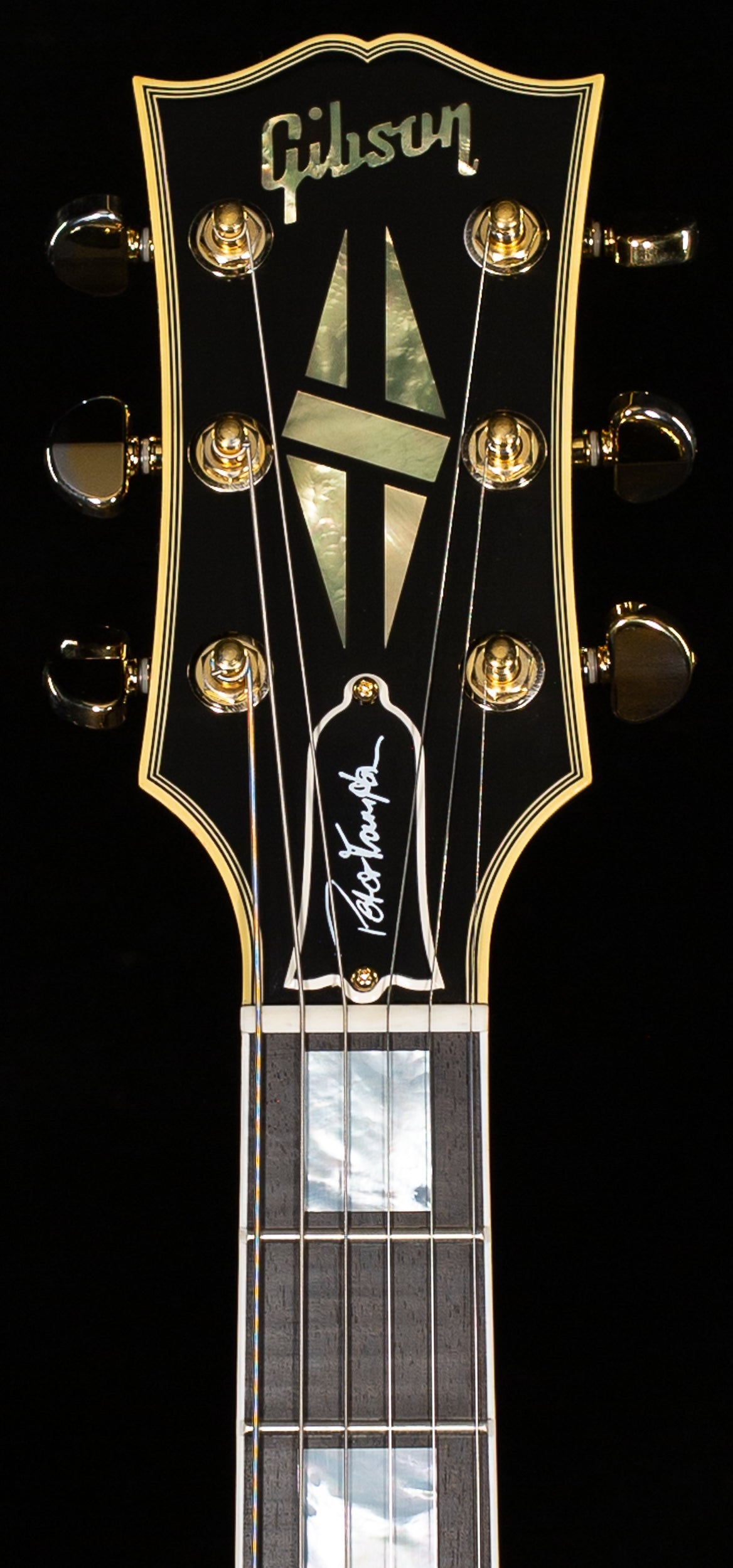 Gibson Peter Frampton "Phenix" Inspired Les Paul Custom VOS Ebony GH (810)