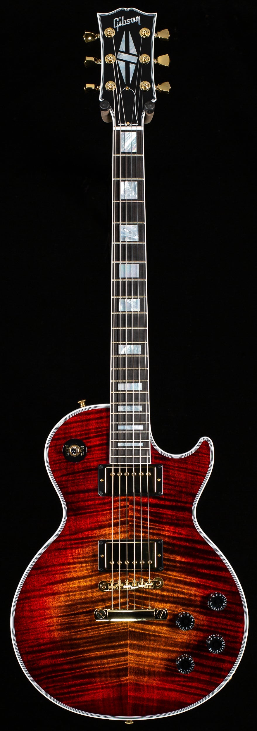 Gibson Custom Shop Les Paul Axcess Custom Figured Top Ebony Fingerboard Bengal Burst (865)