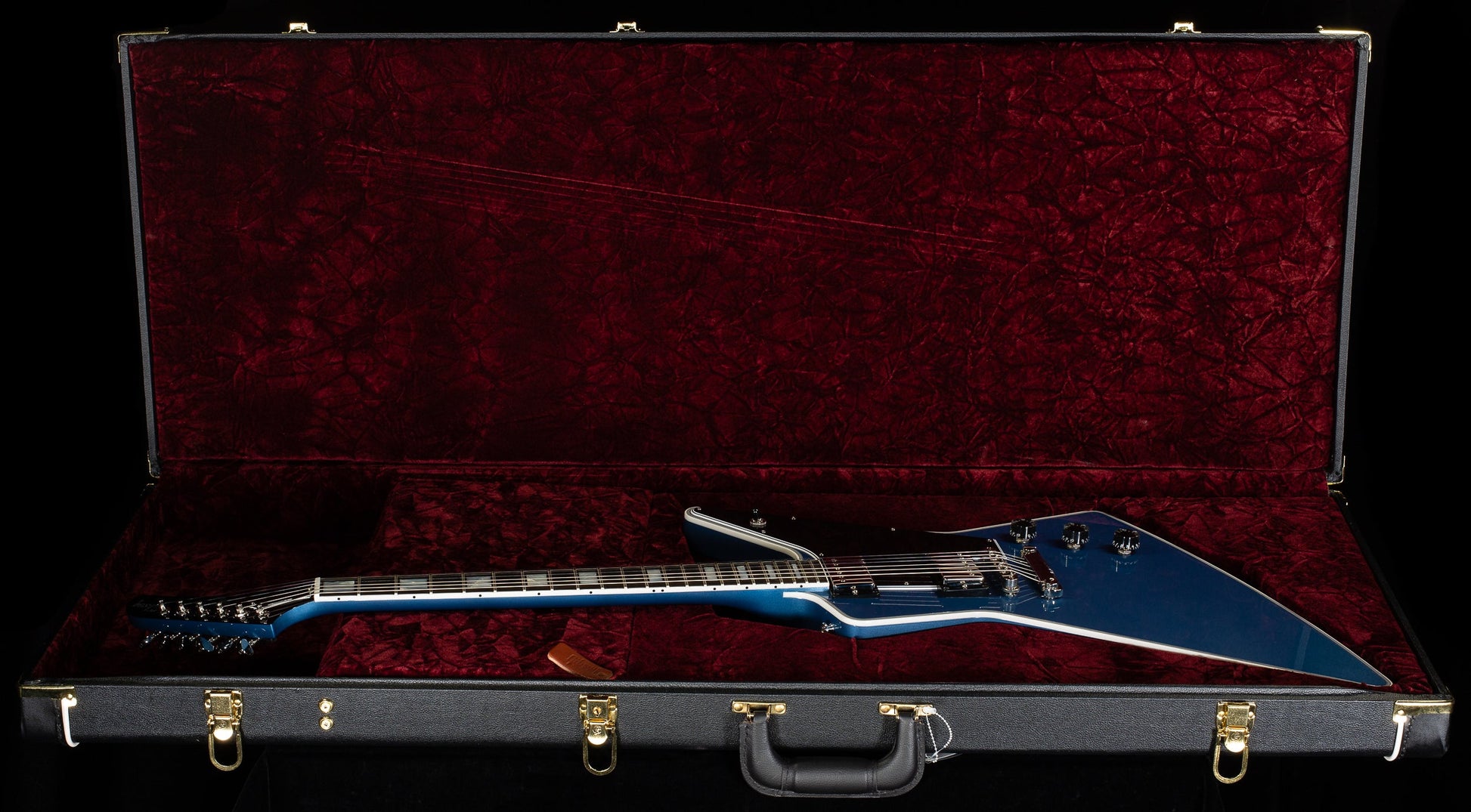 Gibson Custom Shop Willcutt Exclusive Explorer Custom Pelham Blue Gloss NH (302)