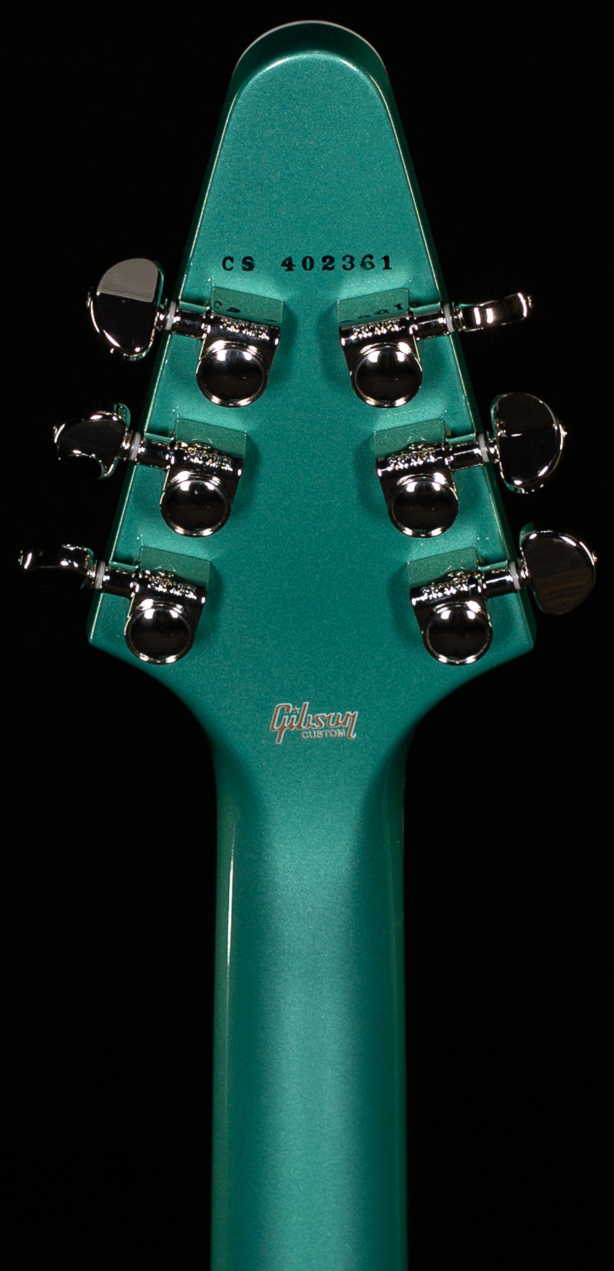Gibson Custom Shop Willcutt Exclusive Flying V Custom Inverness Green Gloss (361)