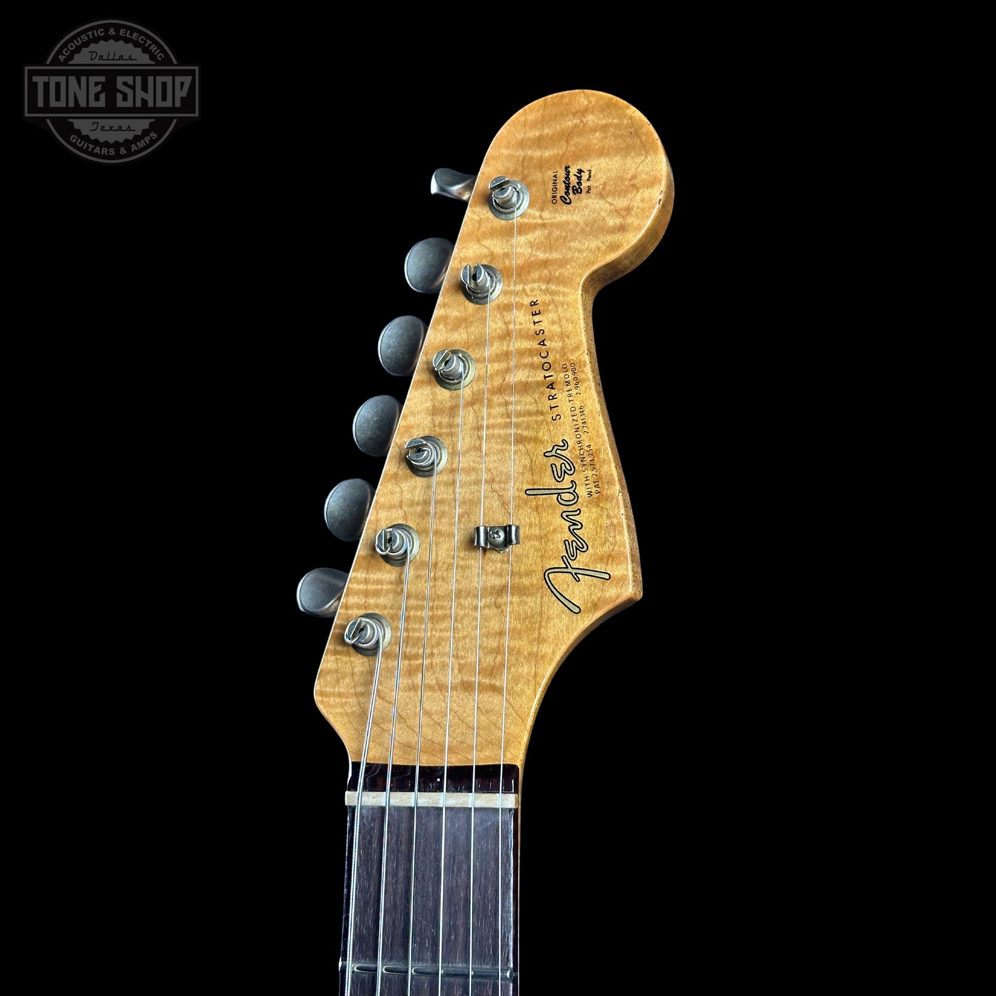 Fender Custom Shop TSG Exclusive ’63 Stratocaster Chambered 3-Tone Sunburst Journeyman Relic w/case CZ588375