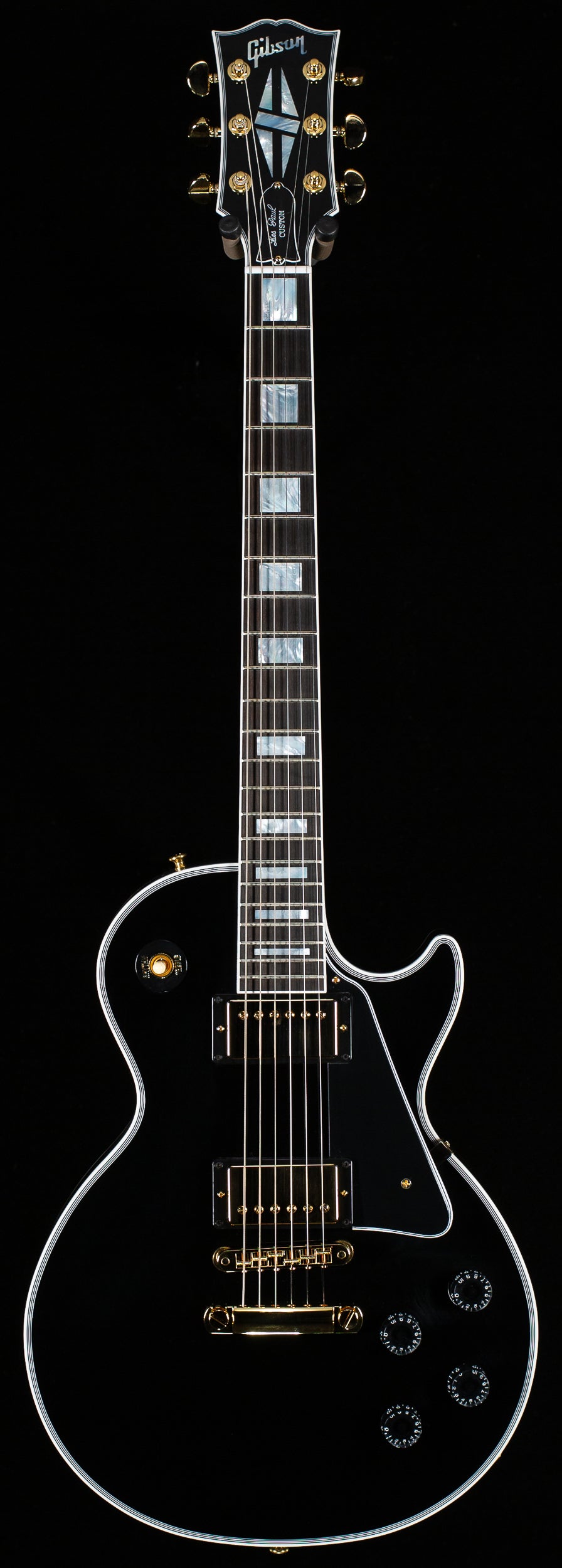Gibson Custom Shop Les Paul Custom Ebony Fingerboard Gloss Ebony (084)