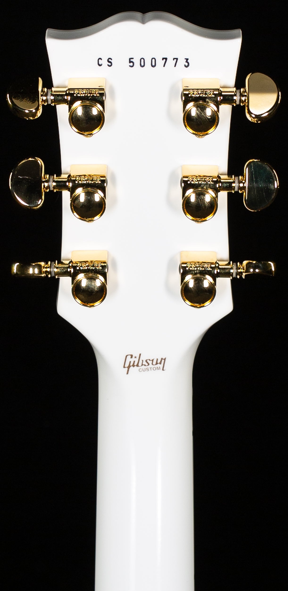 Gibson Custom Shop Les Paul Custom w/ Ebony Alpine White  (773)