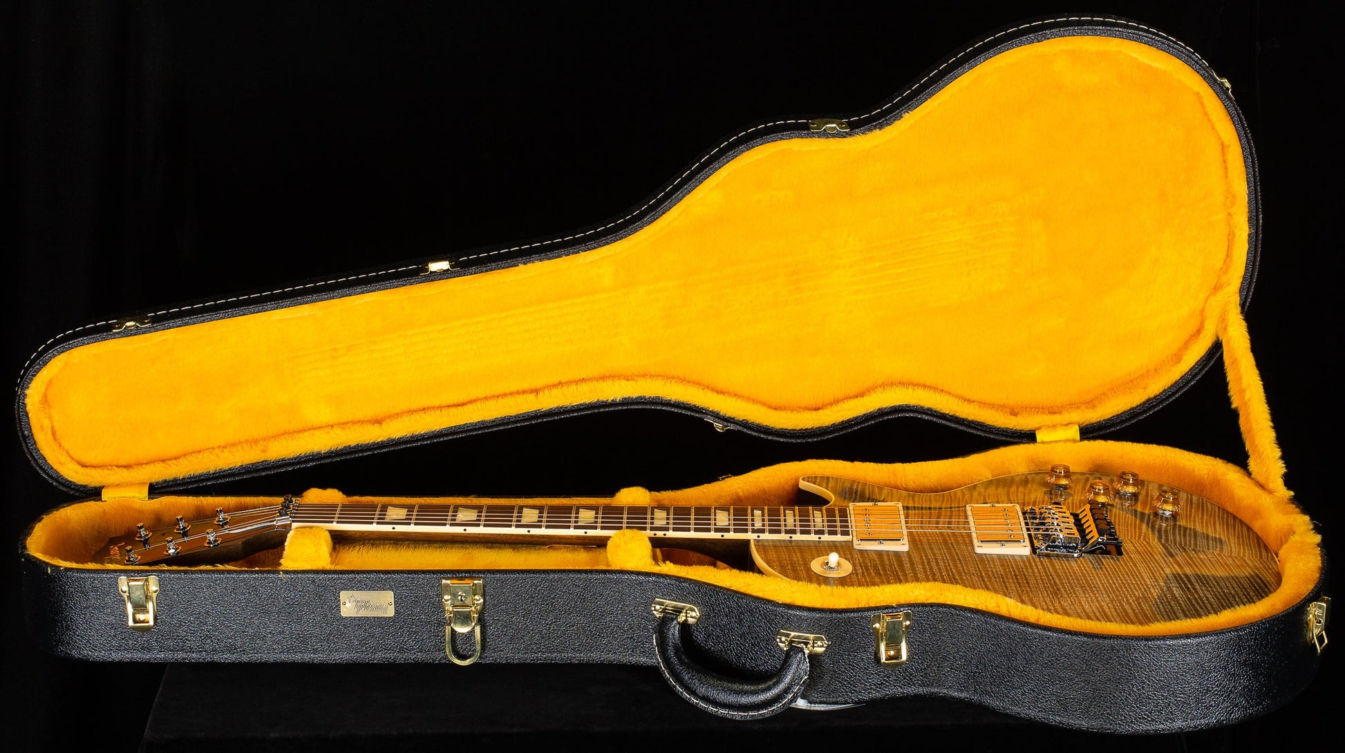 Gibson Custom Shop Les Paul Axcess Standard Figured Floyd Rose Gloss DC Rust (579)