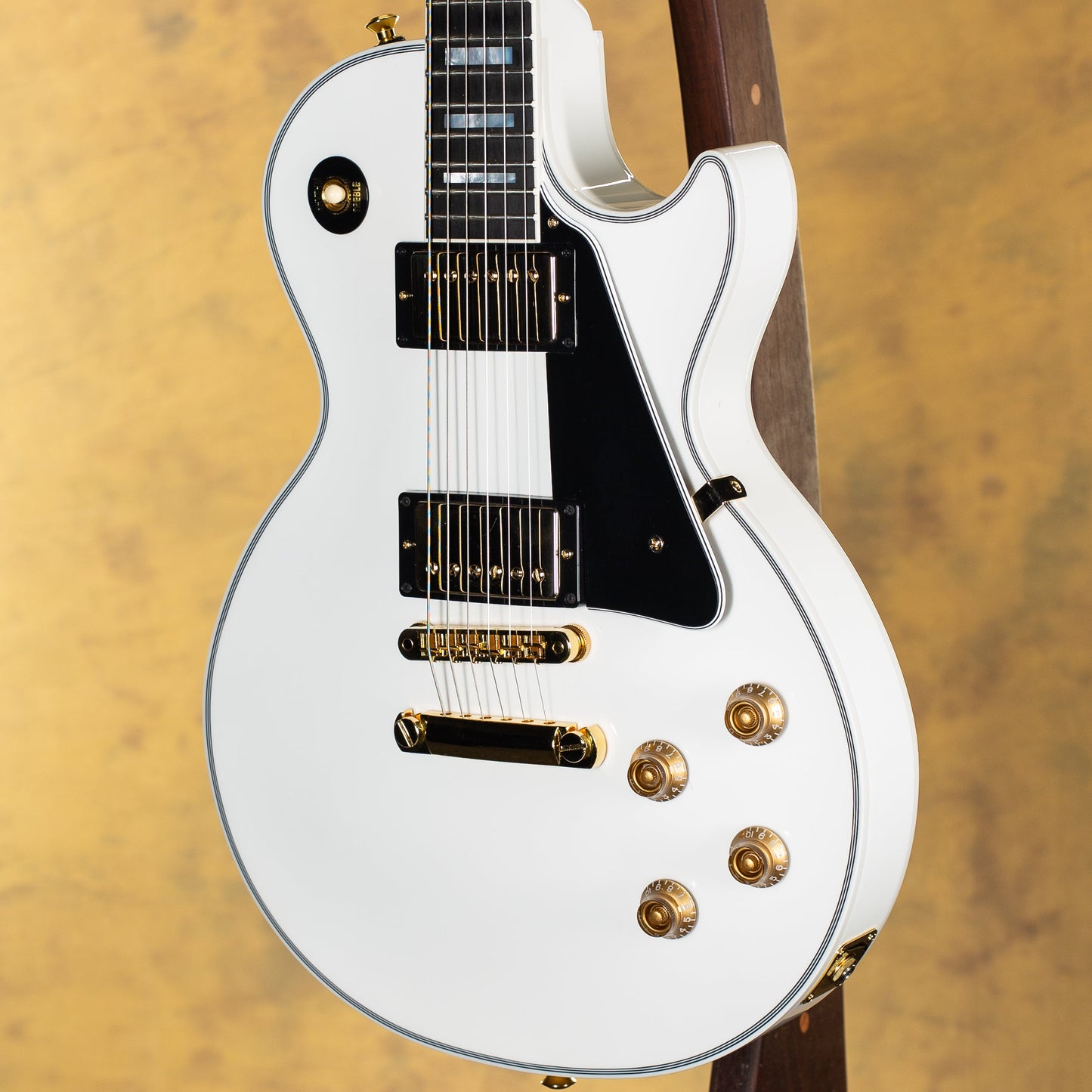 2025 Gibson Custom Shop Les Paul Custom Alpine White