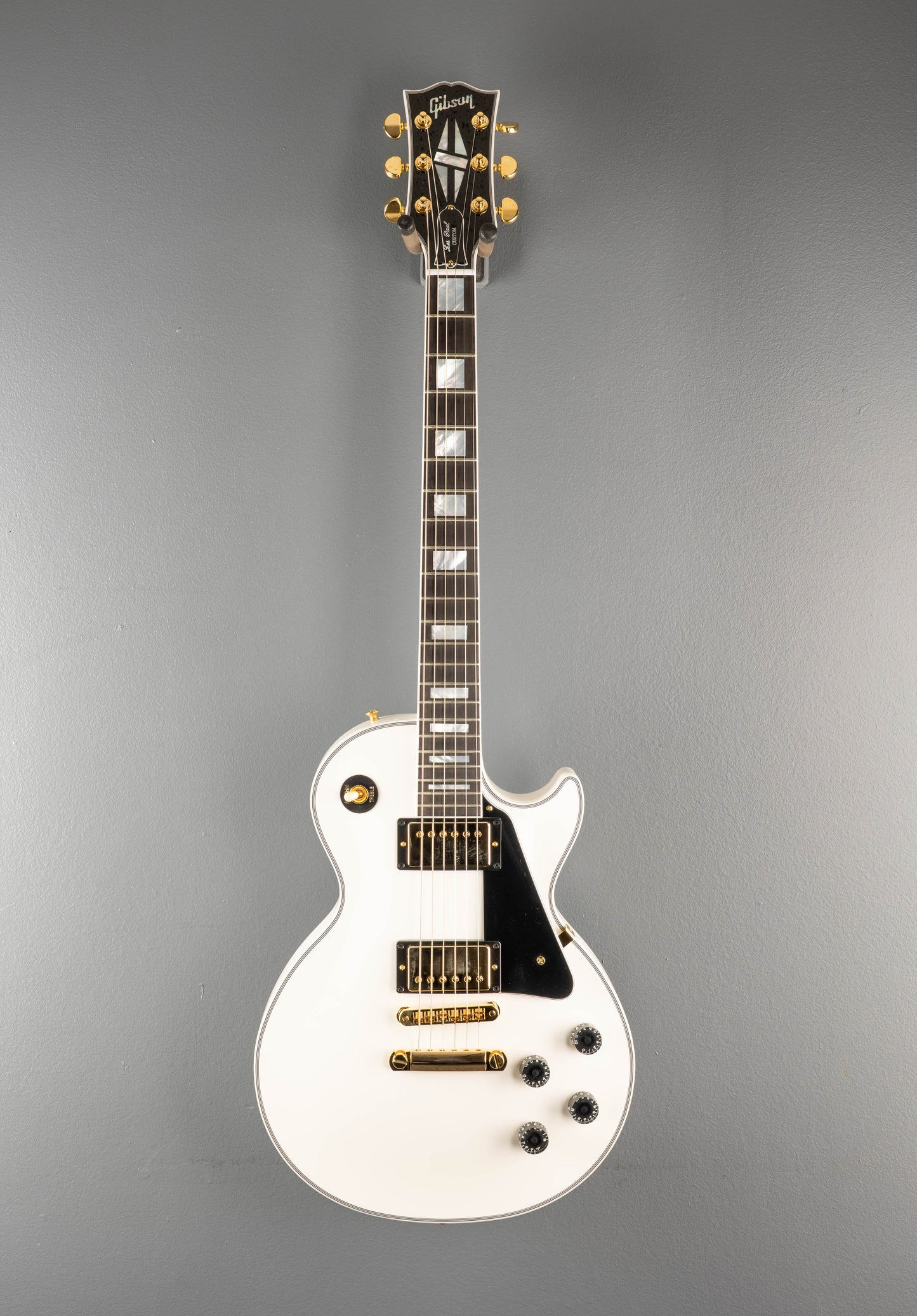 Les Paul Custom w/Ebony Fingerboard Gloss - Alpine White