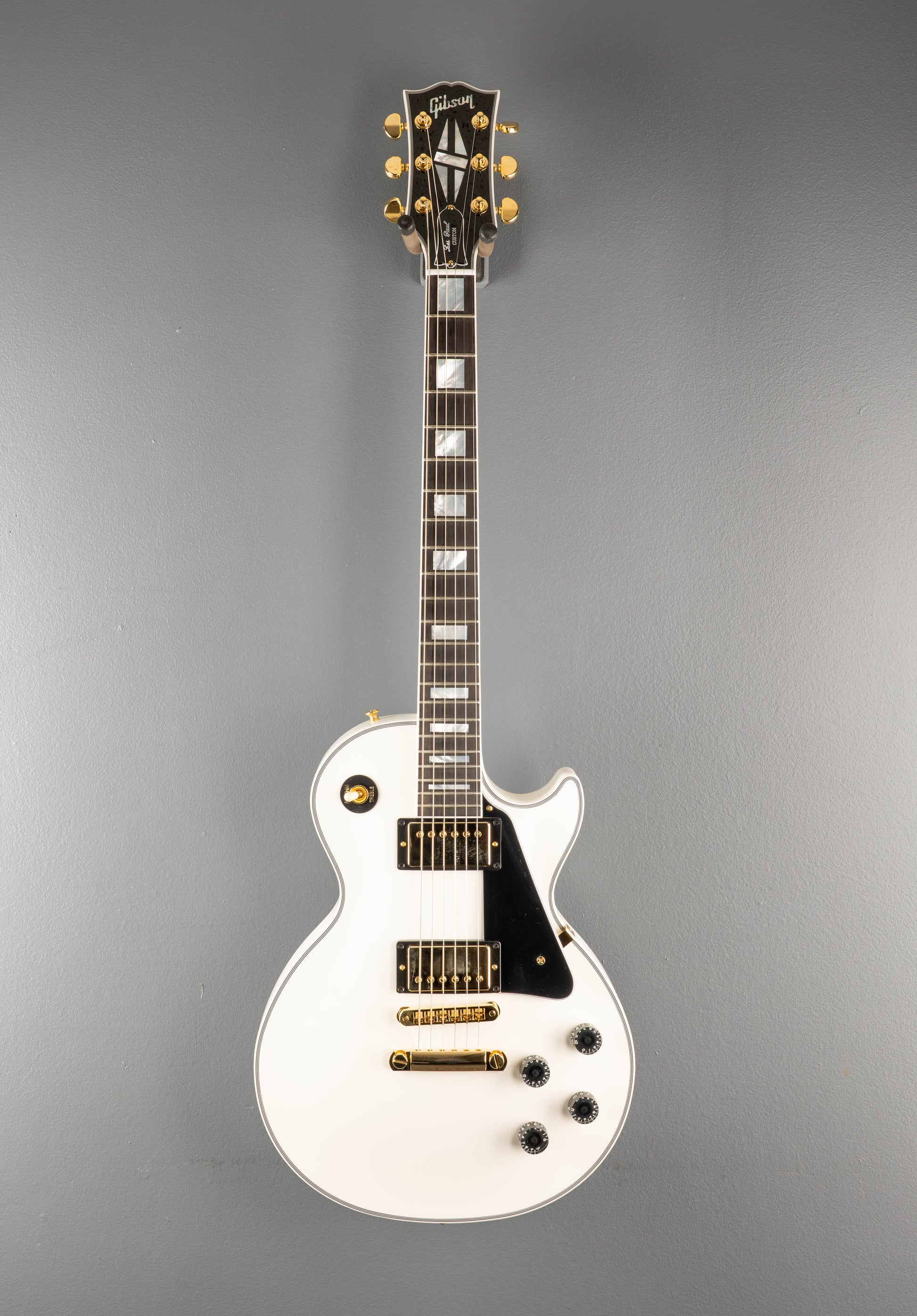 Les Paul Custom w/Ebony Fingerboard Gloss - Alpine White