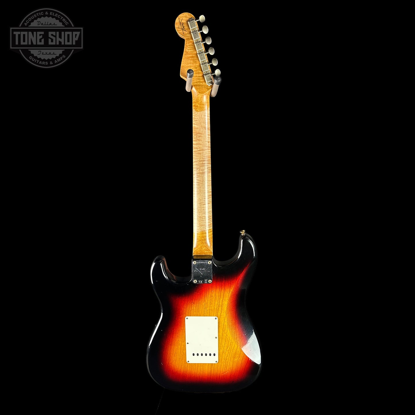 Fender Custom Shop TSG Exclusive ’63 Stratocaster Chambered 3-Tone Sunburst Journeyman Relic w/case CZ588375