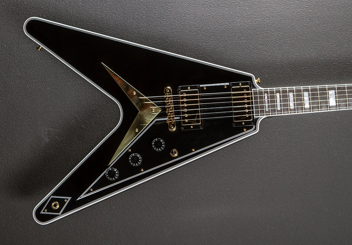 Flying V Custom w/Ebony Fingerboard Gloss - Ebony