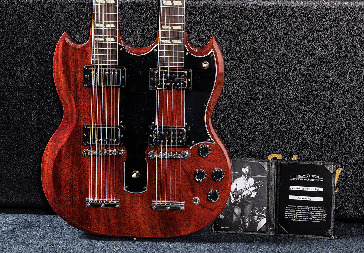 Jimmy Page EDS-1275 Doubleneck VOS - '69 Cherry