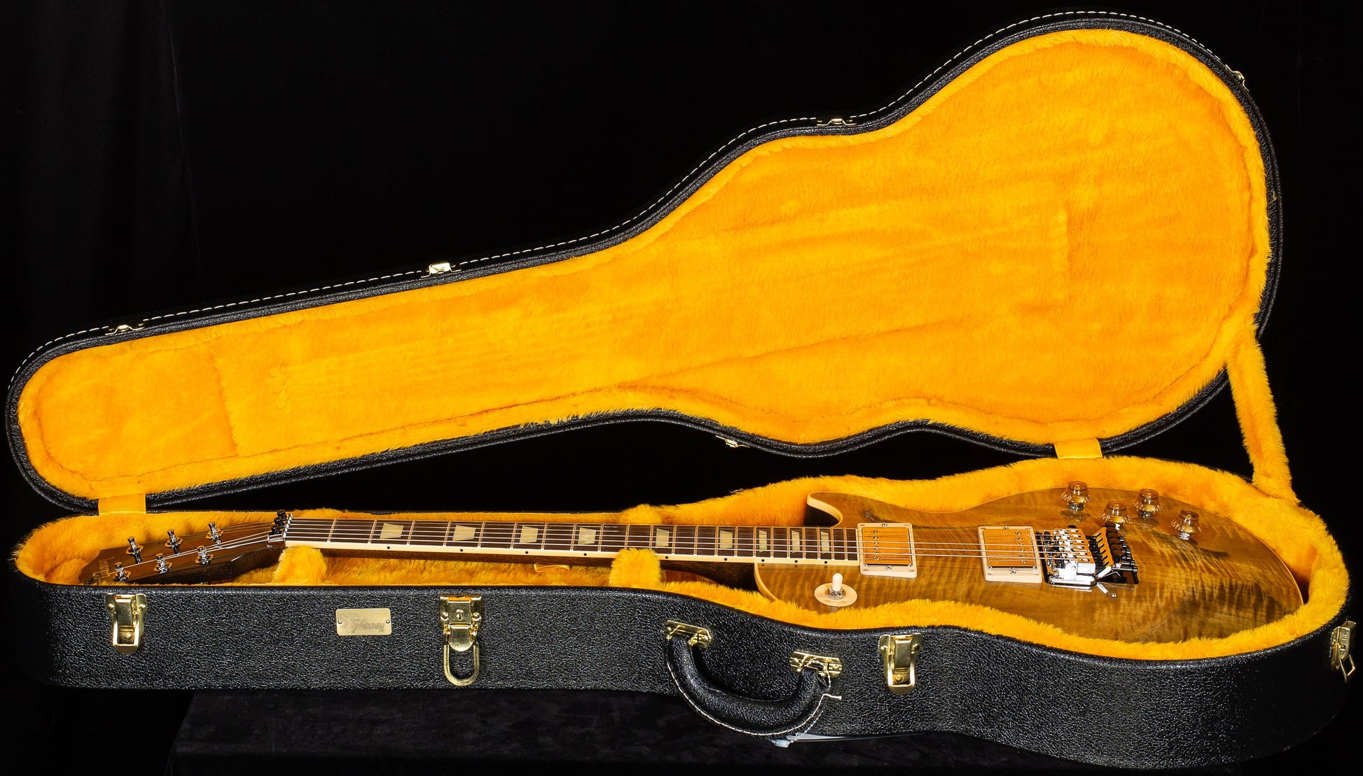 Gibson Custom Shop Les Paul Axcess Standard Figured Floyd Rose Gloss DC Rust (024)