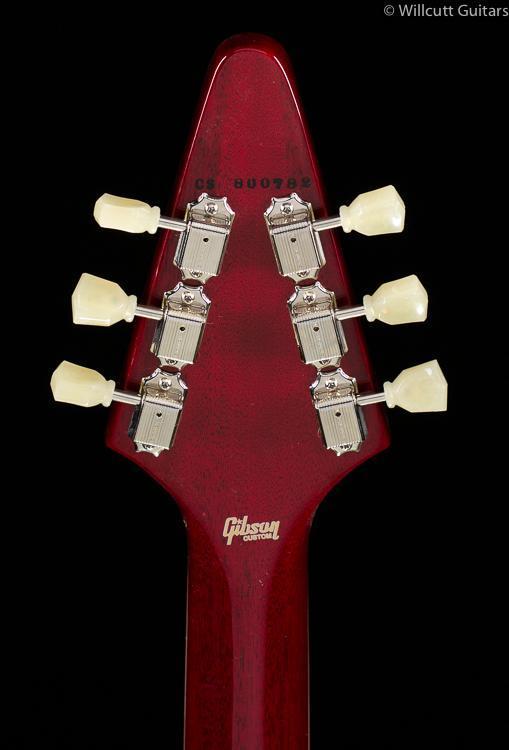 Gibson Custom Shop Flying V Standard Washed Cherry