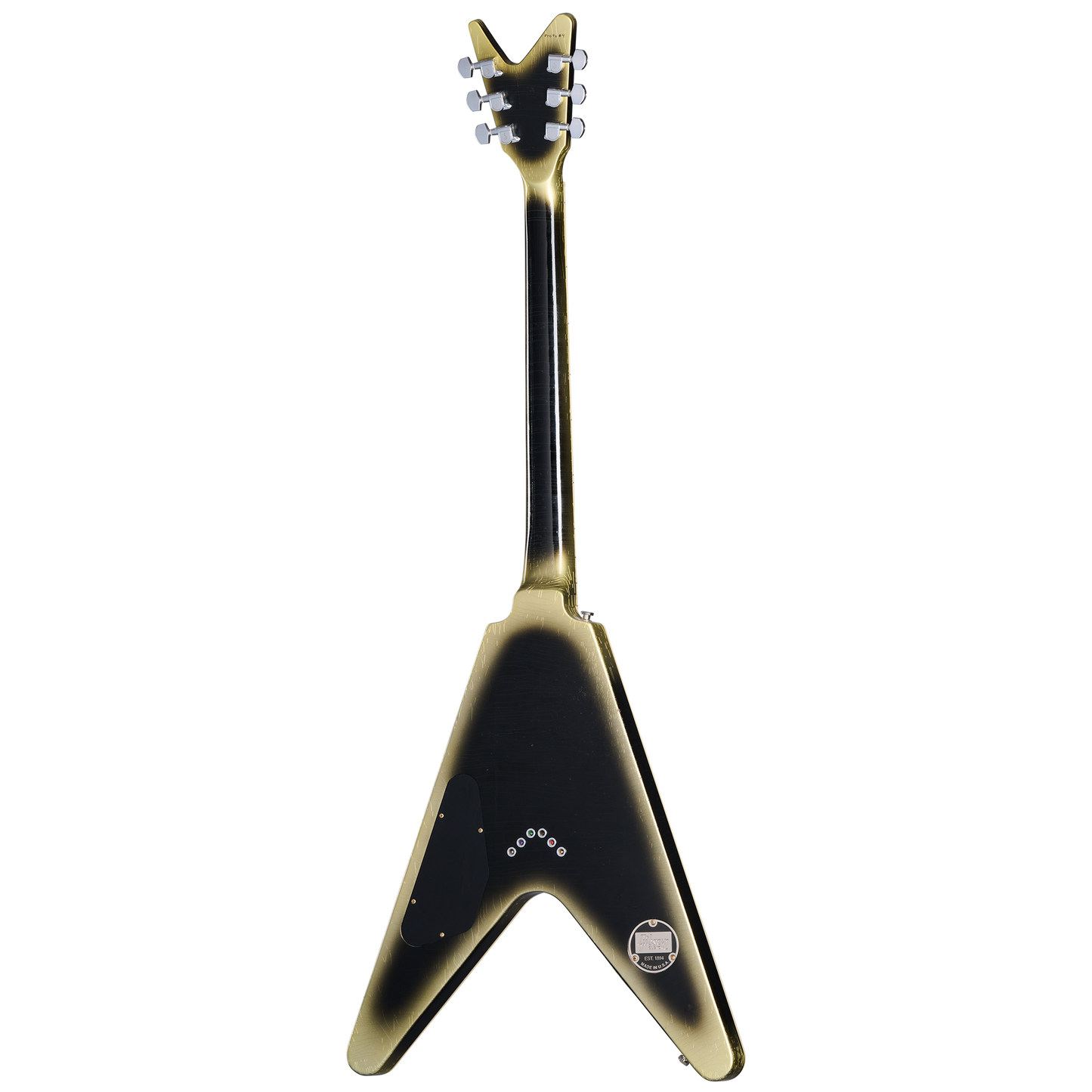 Gibson Custom Adam Jones Flying V Collector's Edition, Reverse Antique Silverburst