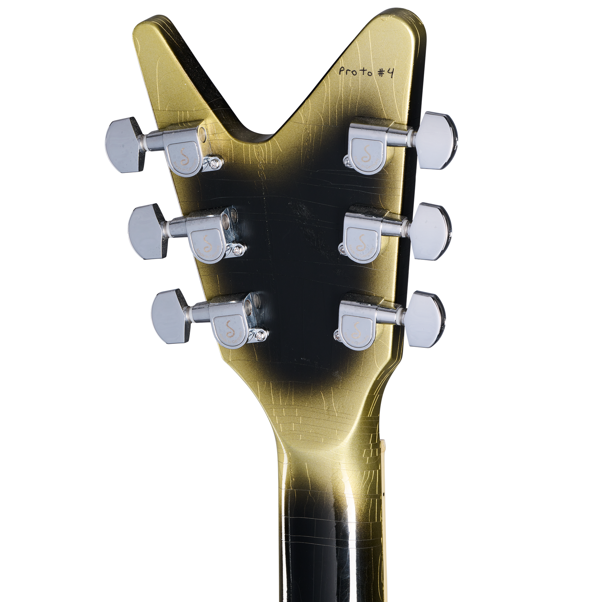 Gibson Custom Adam Jones Flying V Collector's Edition, Reverse Antique Silverburst