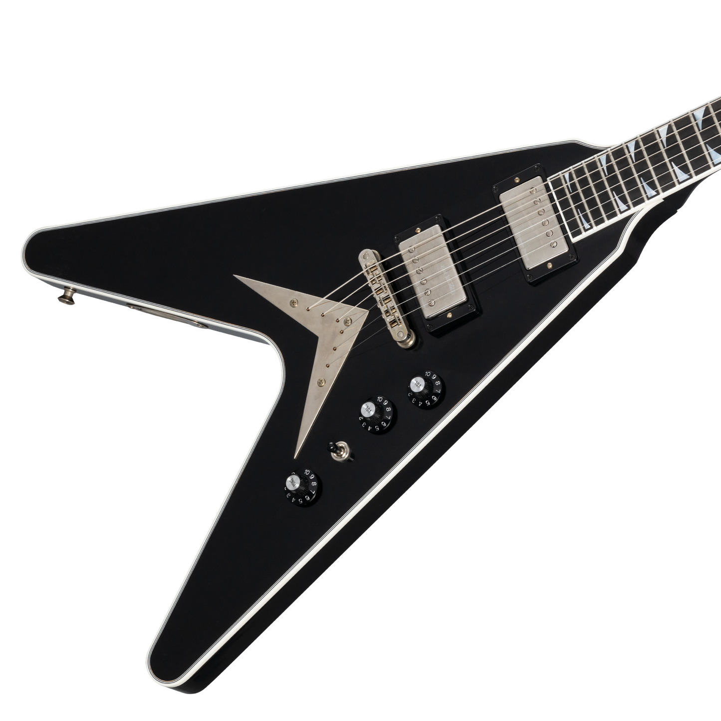 Gibson Custom Dave Mustaine Flying V EXP Limited Edition, Ebony VOS