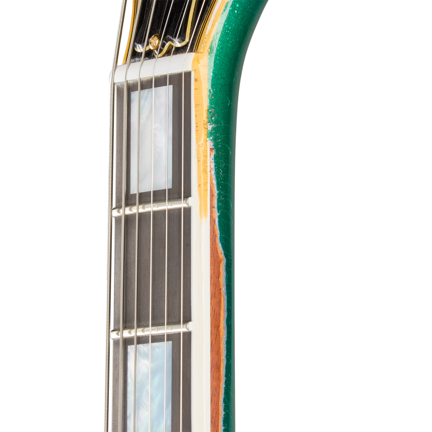 Gibson Custom LE Flying V Custom, Heavy Aged, Teal Sparkle