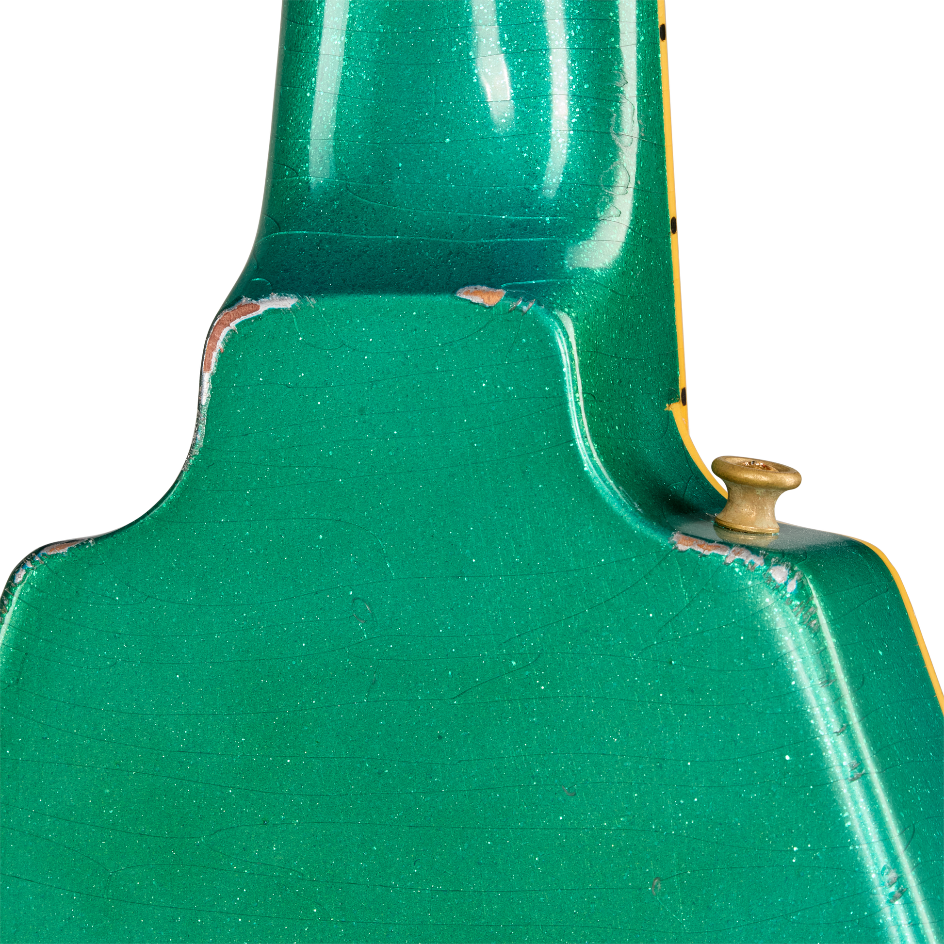 Gibson Custom LE Flying V Custom, Heavy Aged, Teal Sparkle