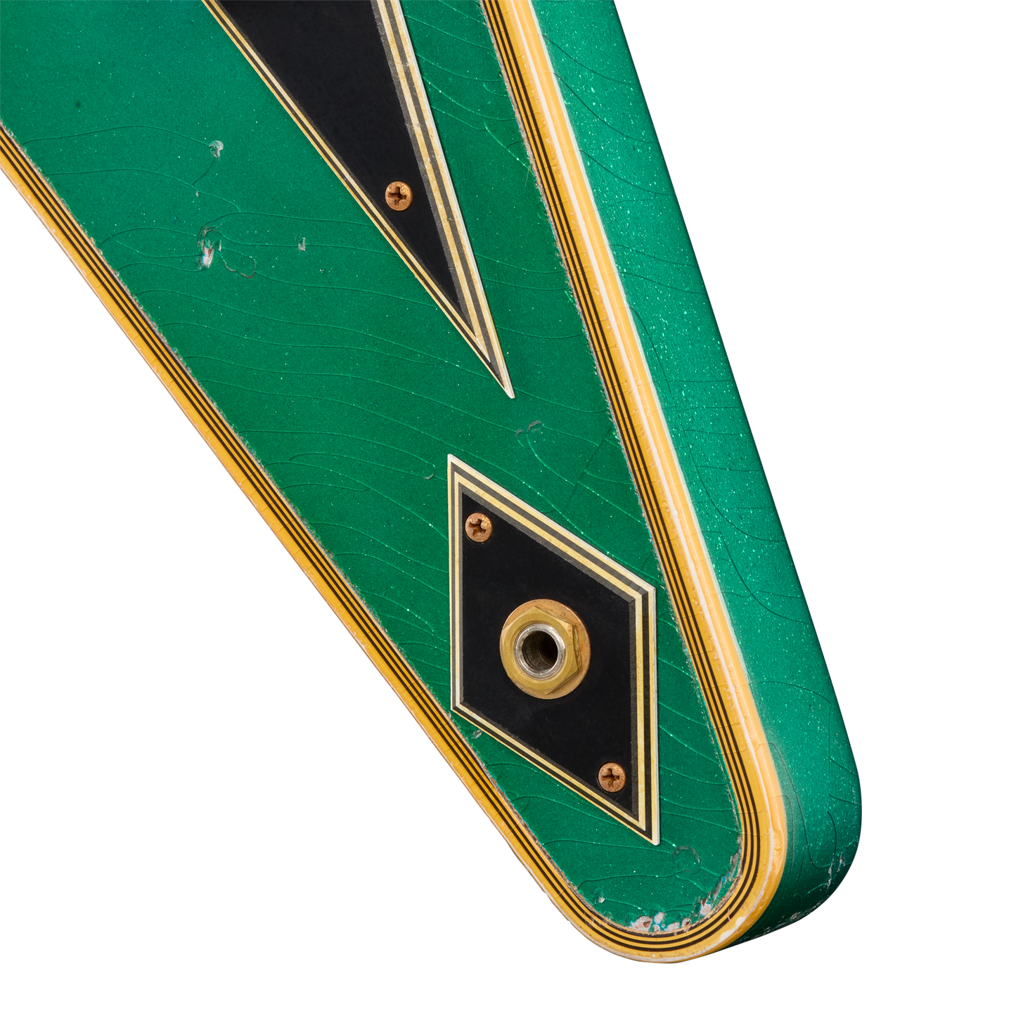 Gibson Custom LE Flying V Custom, Heavy Aged, Teal Sparkle