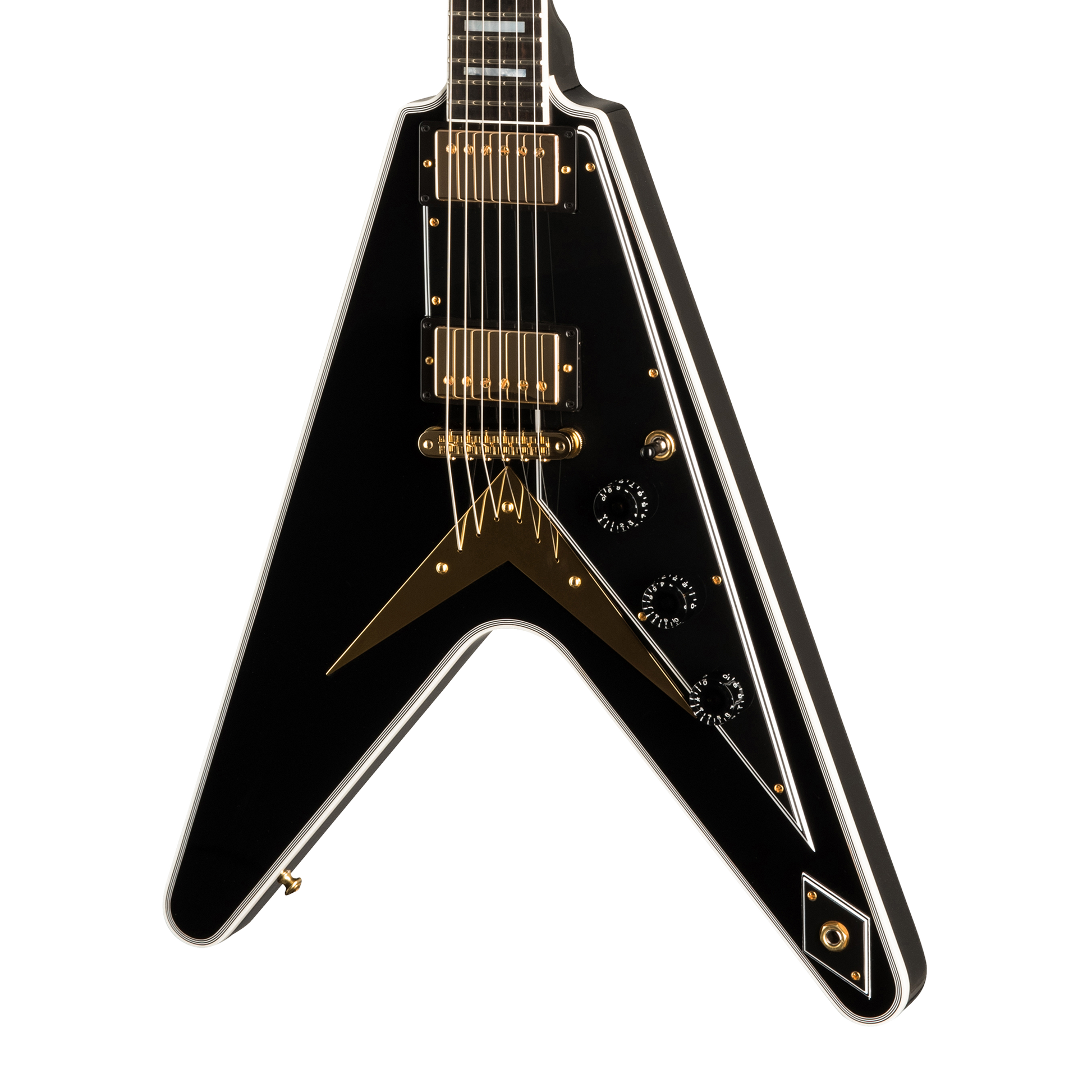 Gibson Custom Flying V Custom, Ebony, Gloss