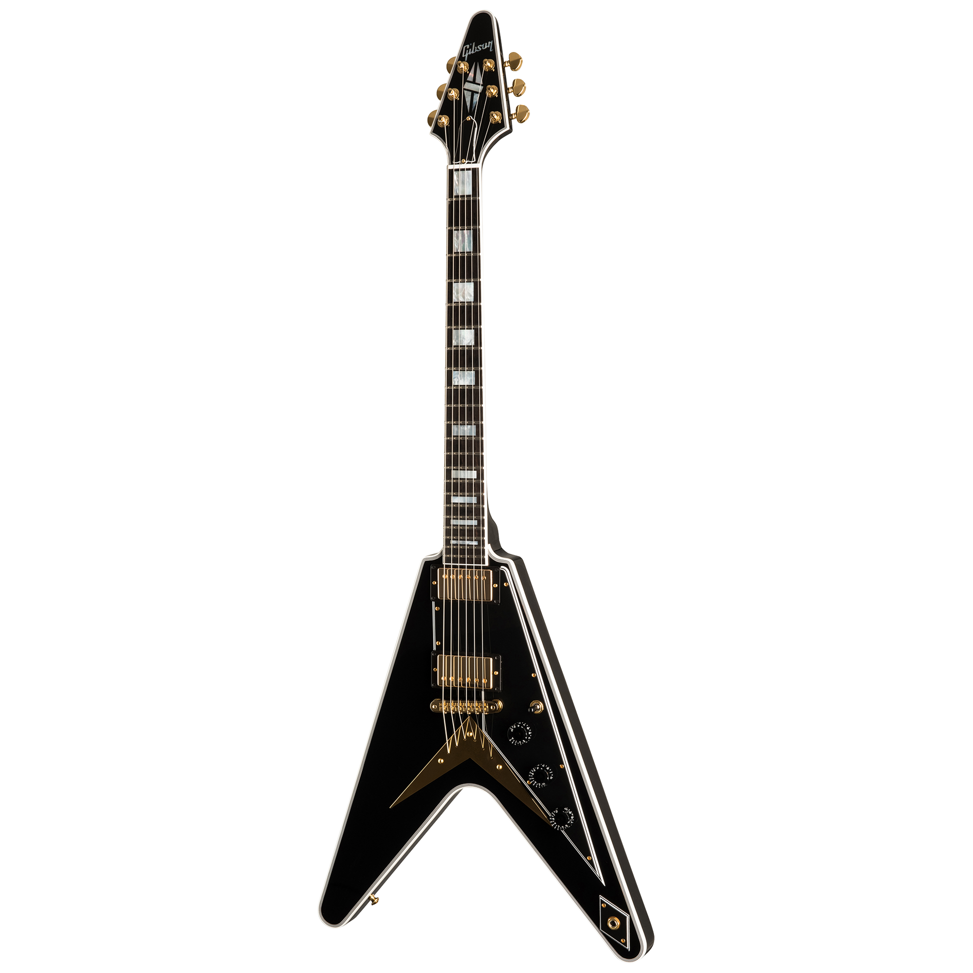 Gibson Custom Flying V Custom, Ebony, Gloss