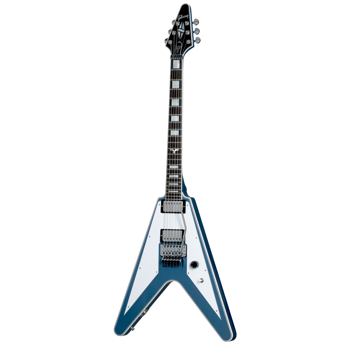 Gibson Custom Richie Faulkner Flying V Custom, Pelham Blue